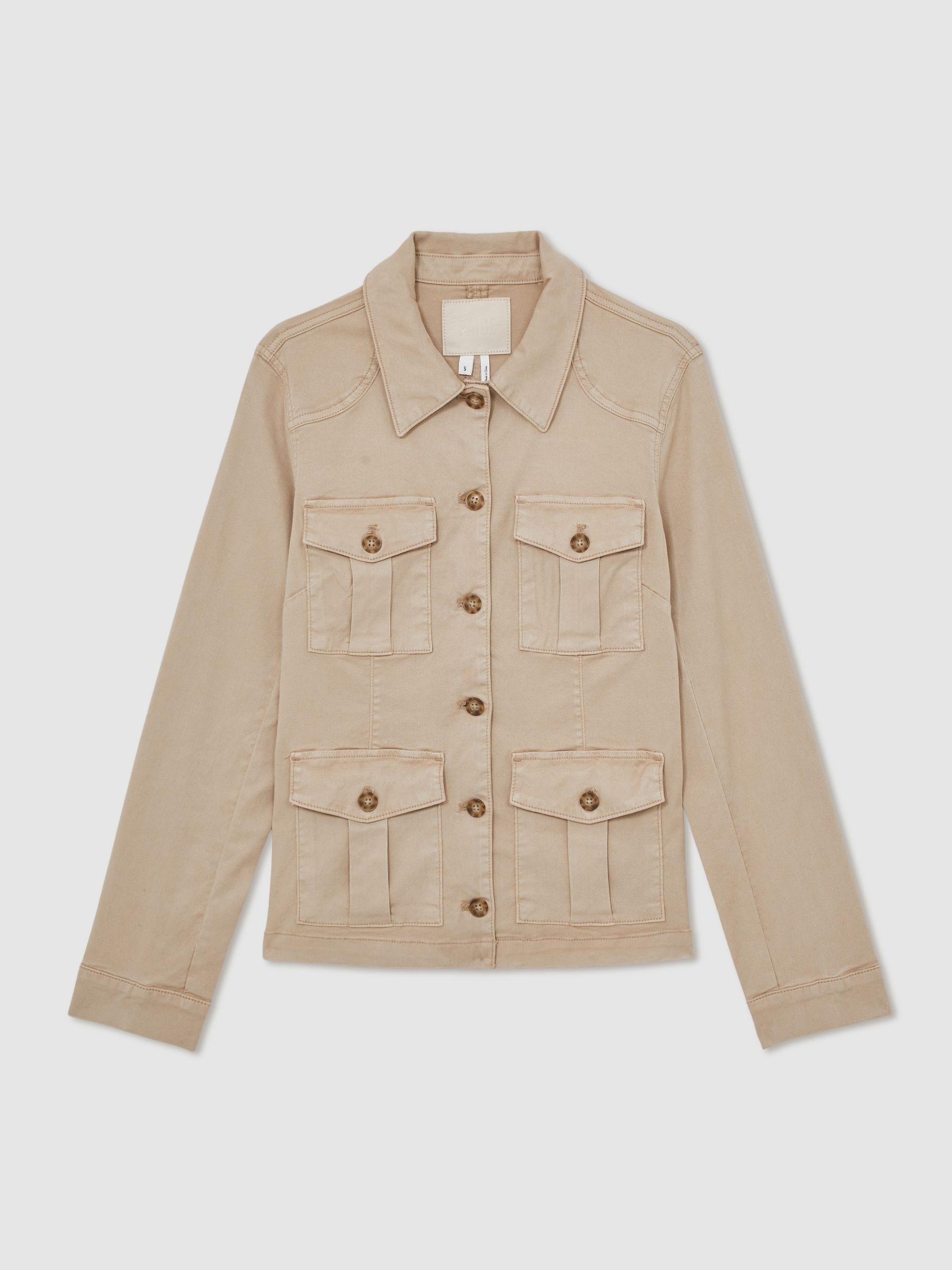 Paige Stacey Jacket in Stone Neutral - Image 2 of 5