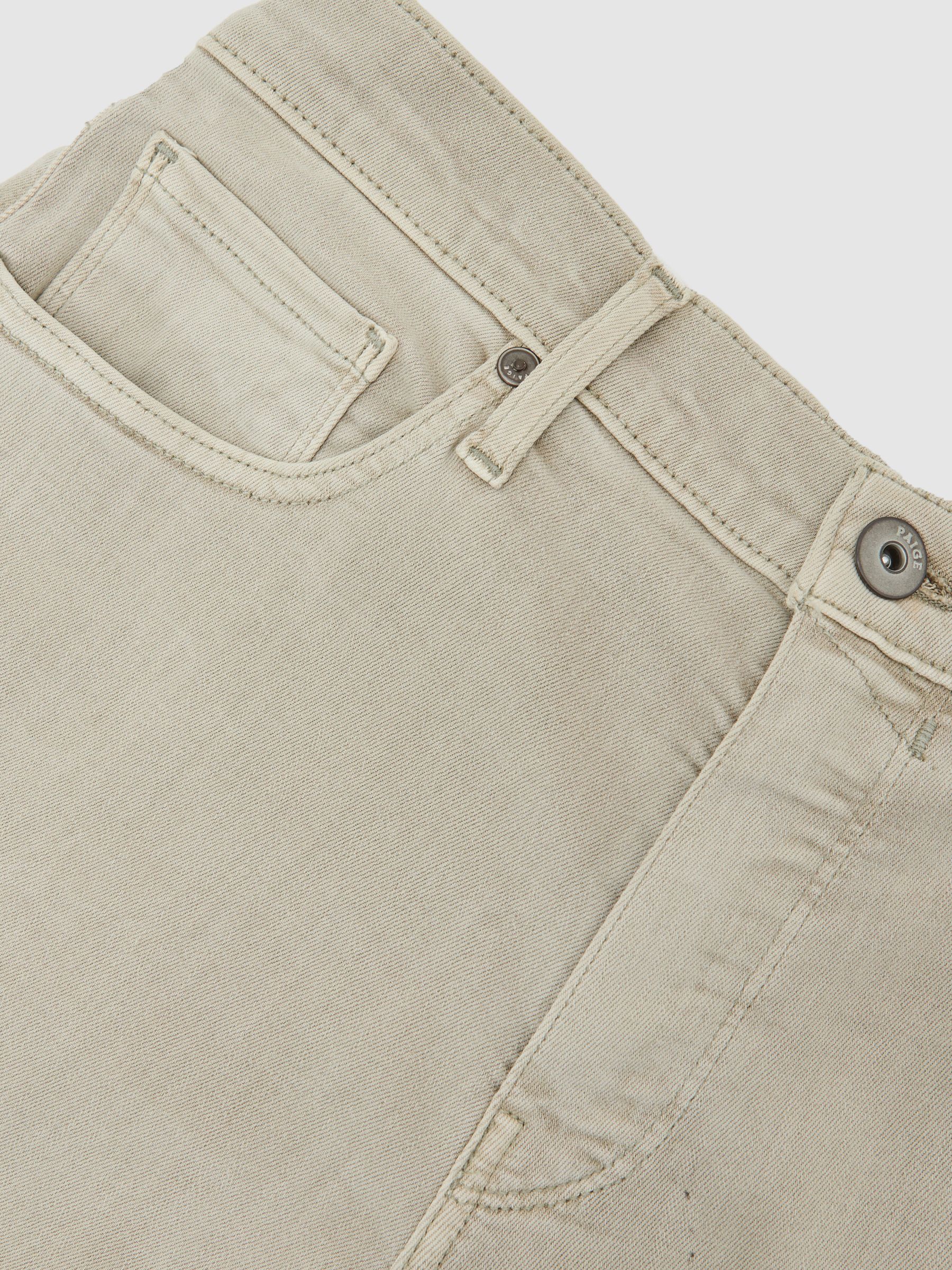 Paige Federal Jeans in Light Grey - Image 5 of 5