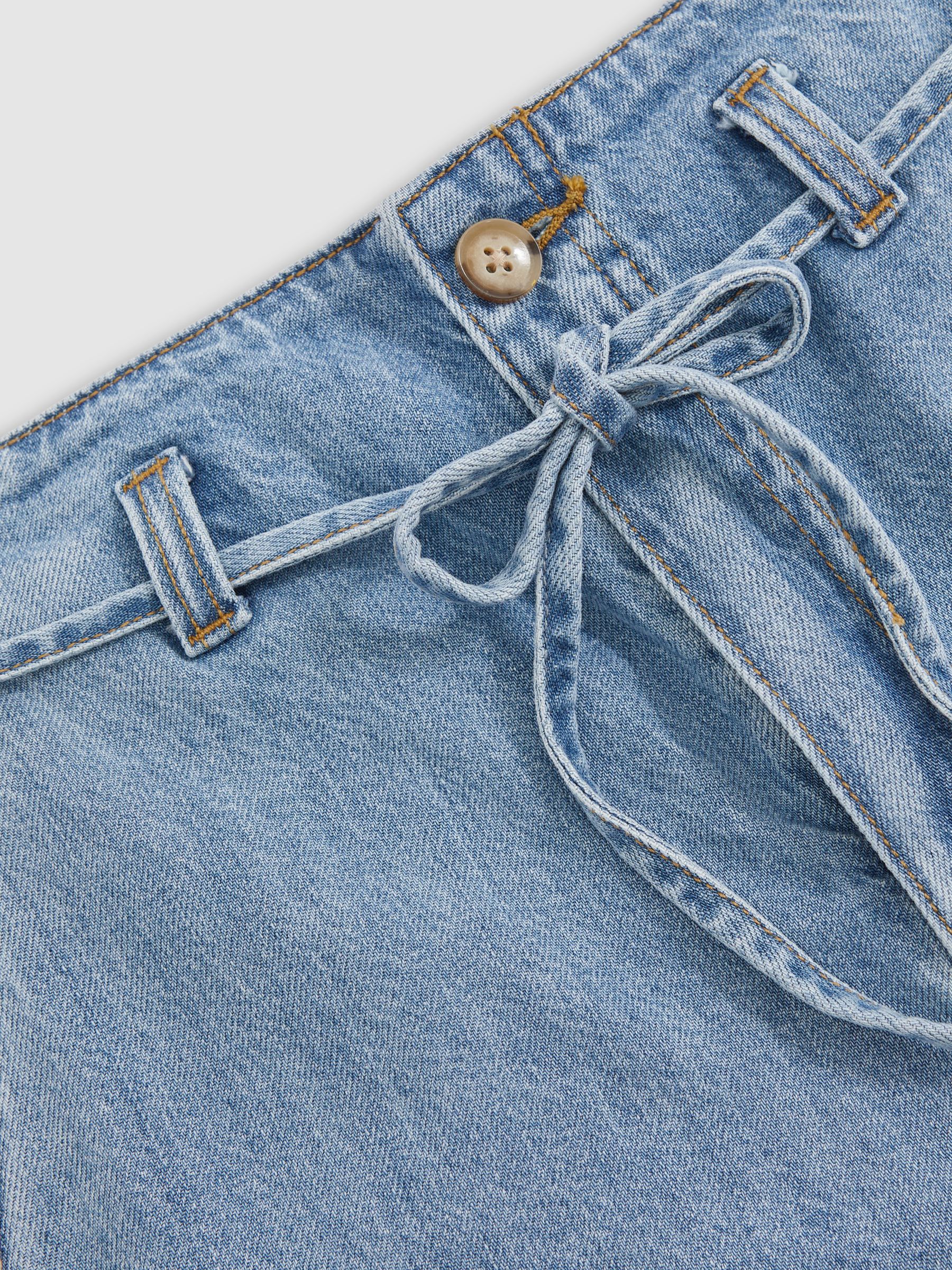 Paige Anessa Shorts in Light Blue - Image 5 of 5