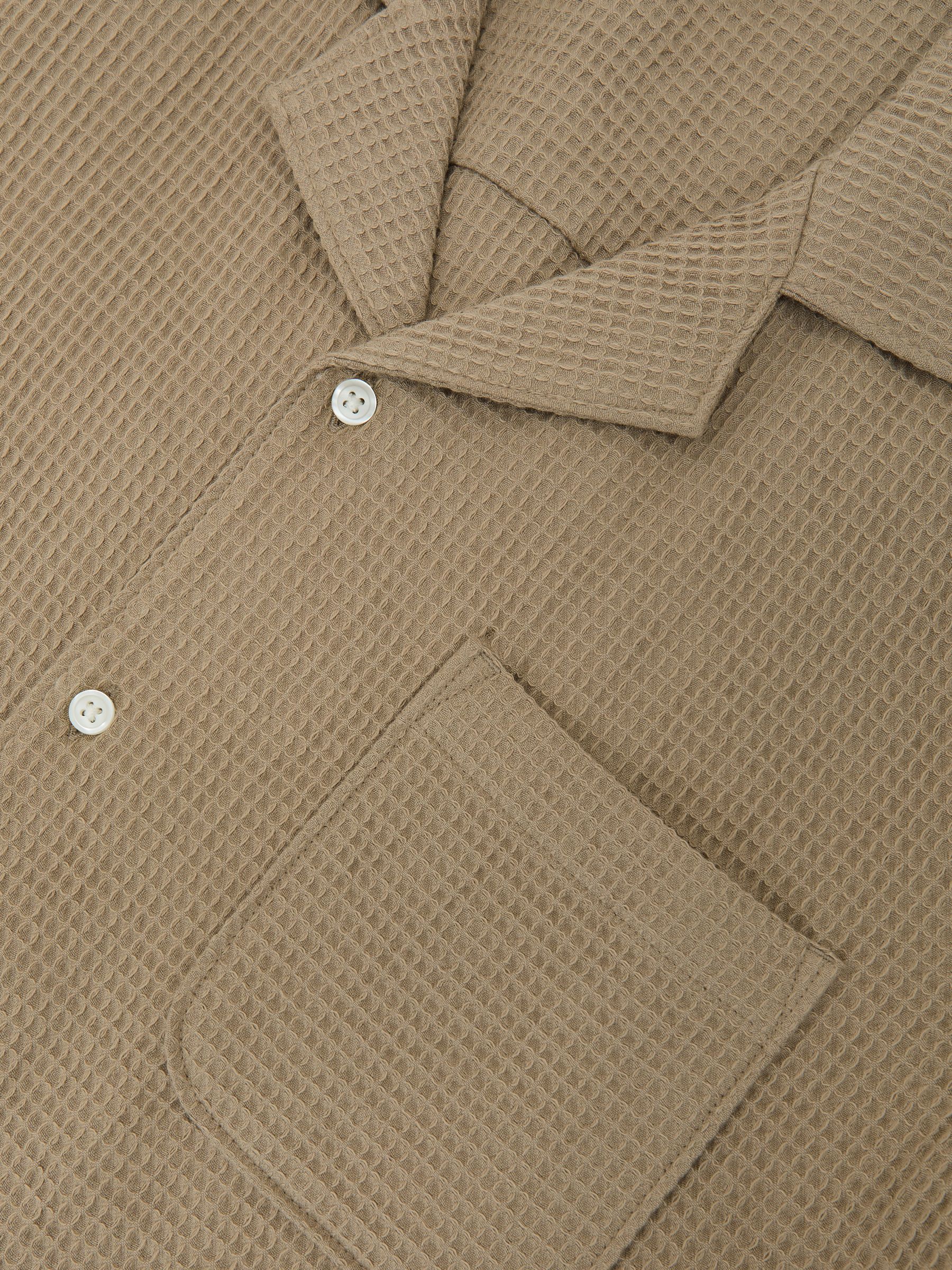 Paige Agoura Shirt in Light Brown - Image 5 of 5