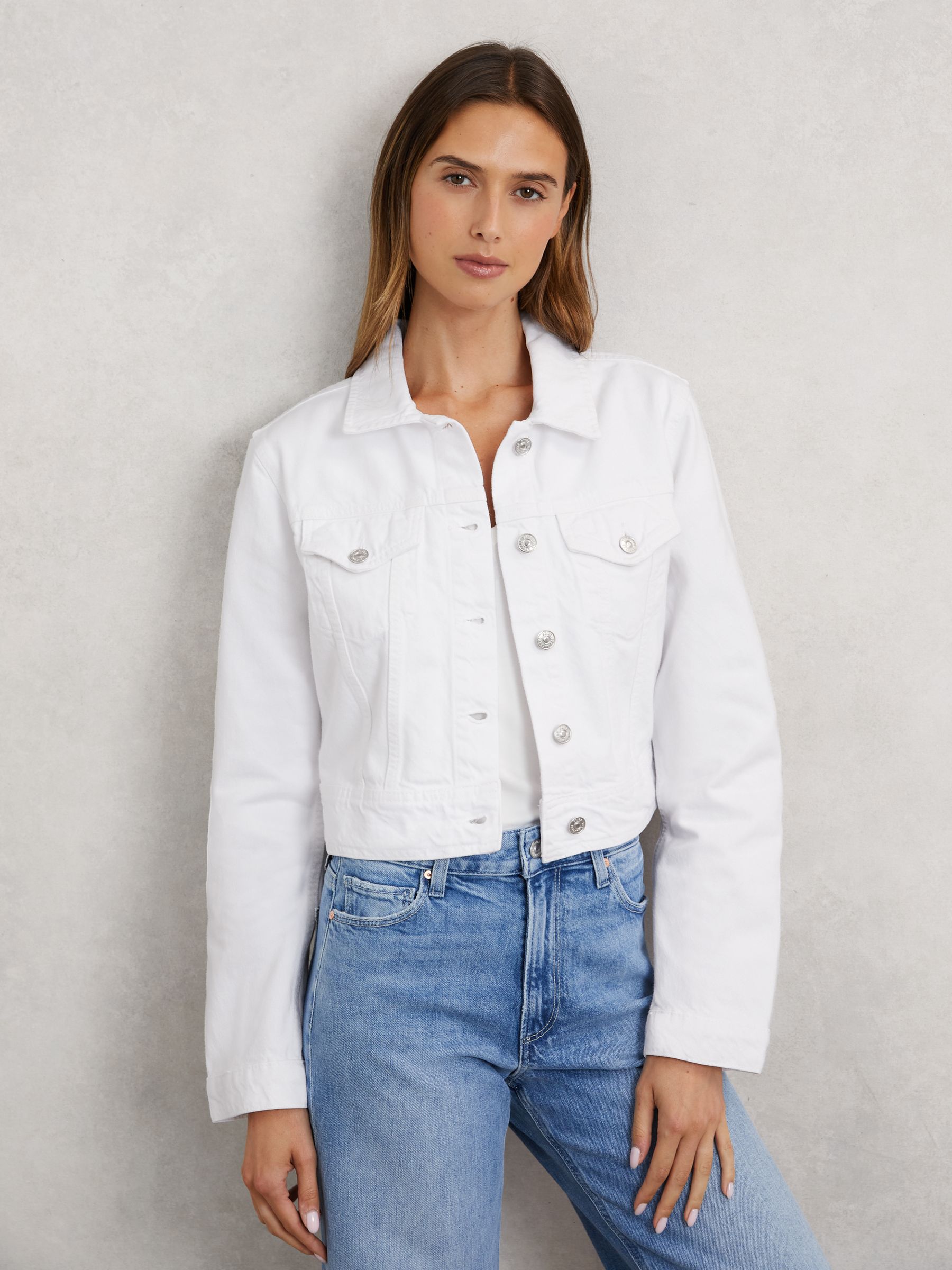 Paige Chantal Jacket in White - Image 1 of 5