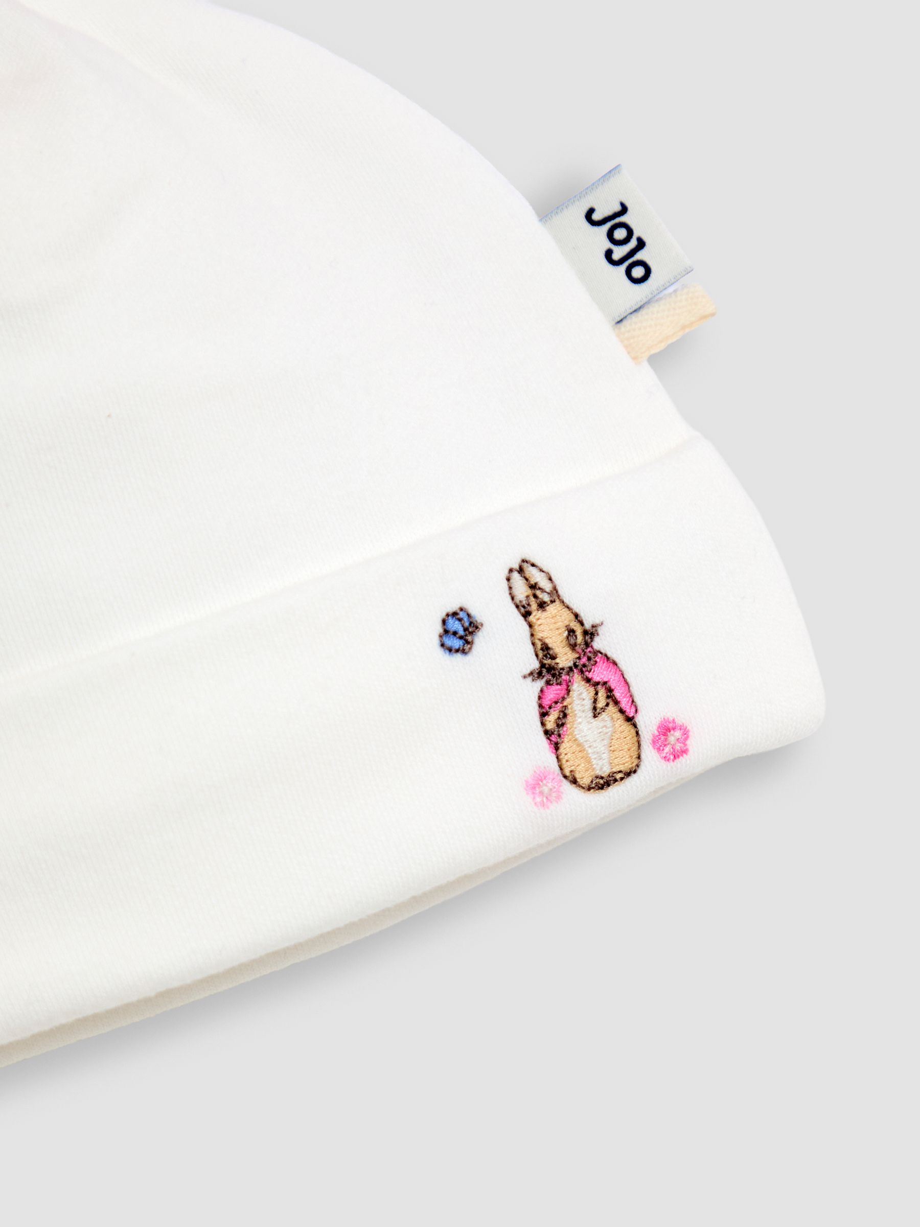 Cream 2- Pack Baby Hats - Image 6 of 6