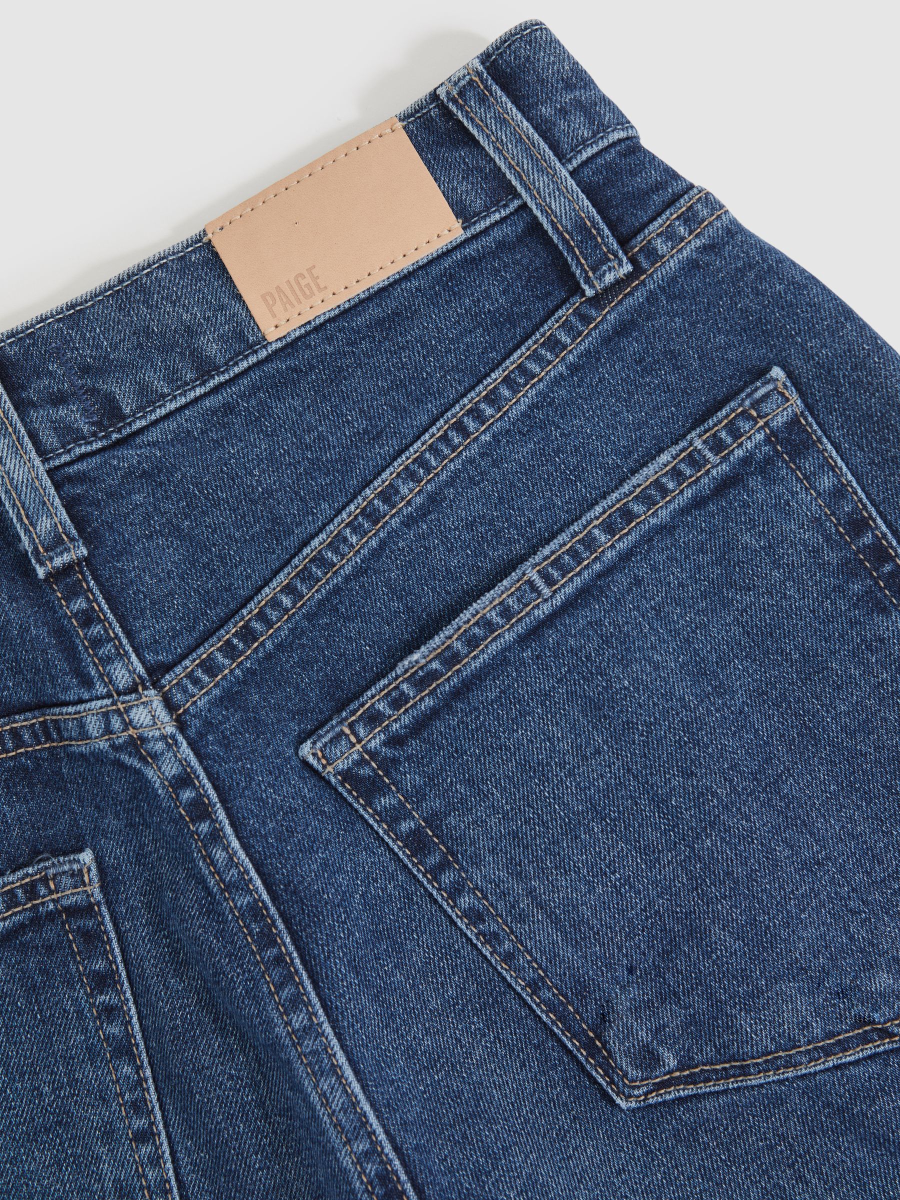 Paige Arellia Ankle Jeans in Mid Blue - Image 5 of 5