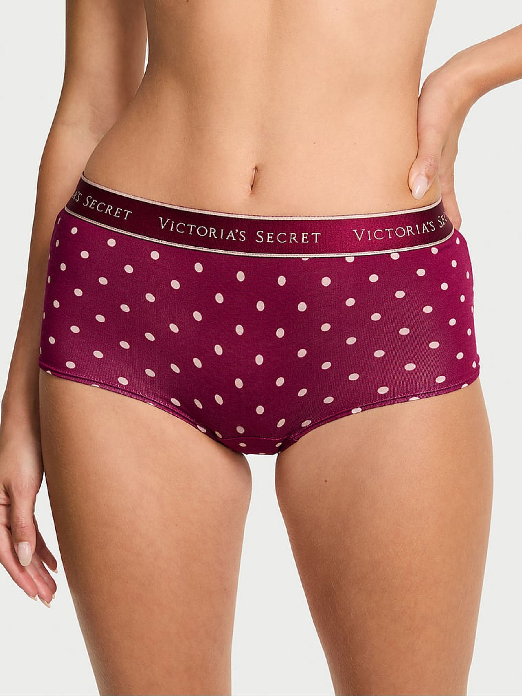 Fresh Jam Dot Purple Short Knickers - Image 1 of 3