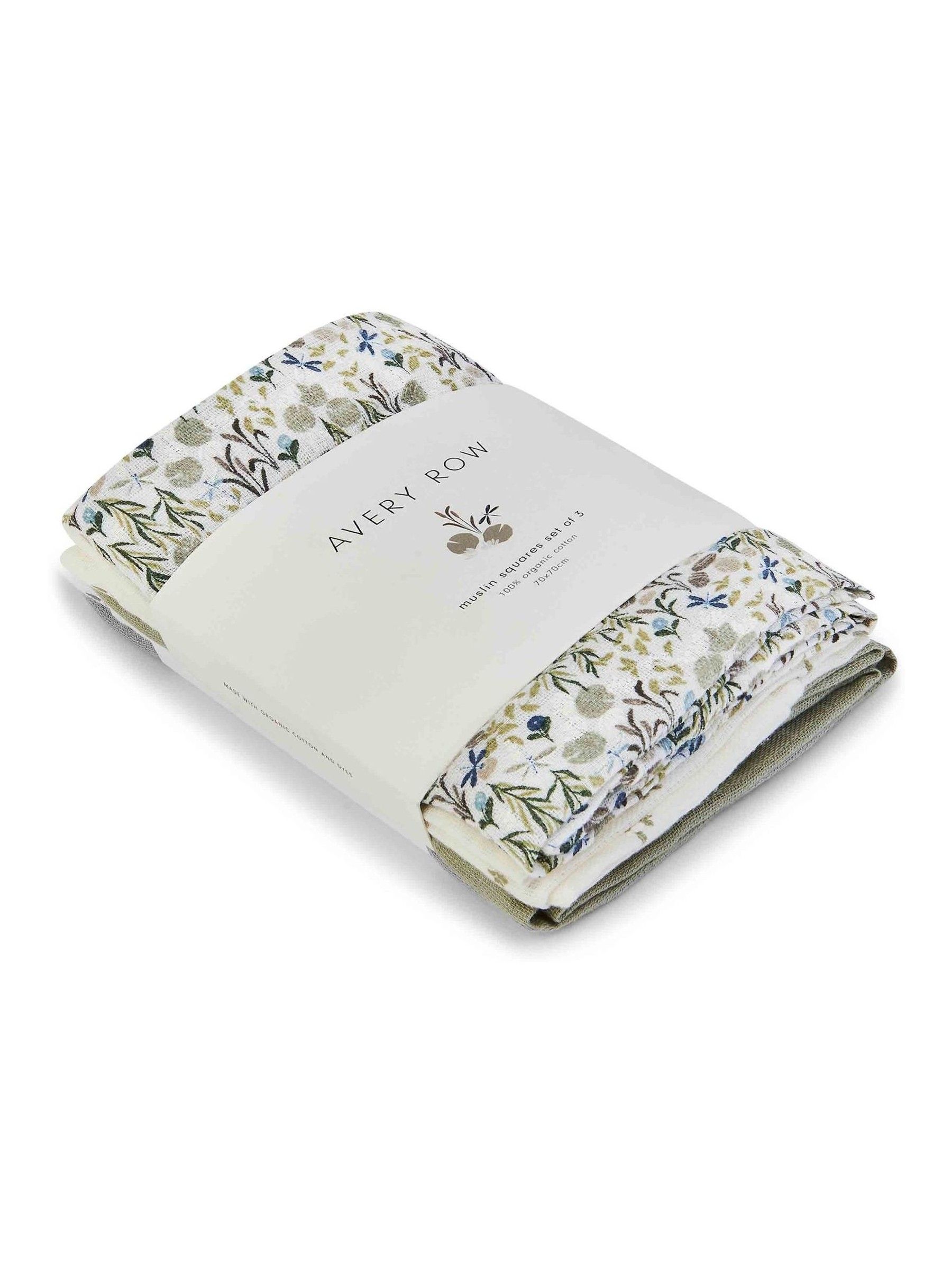 Set of 3 Riverbank Muslin Squares - Image 4 of 5