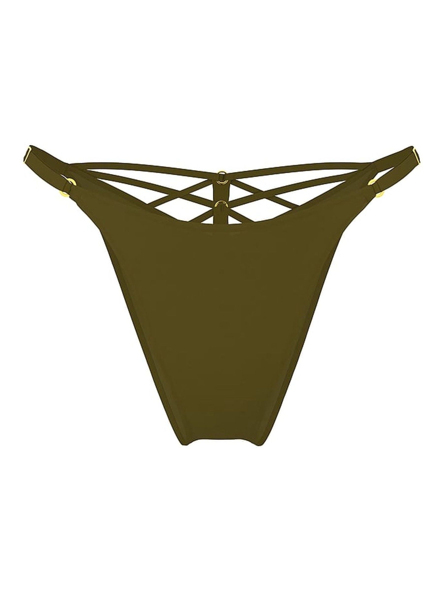 Green Chameleon Brazilian Knickers - Image 3 of 3