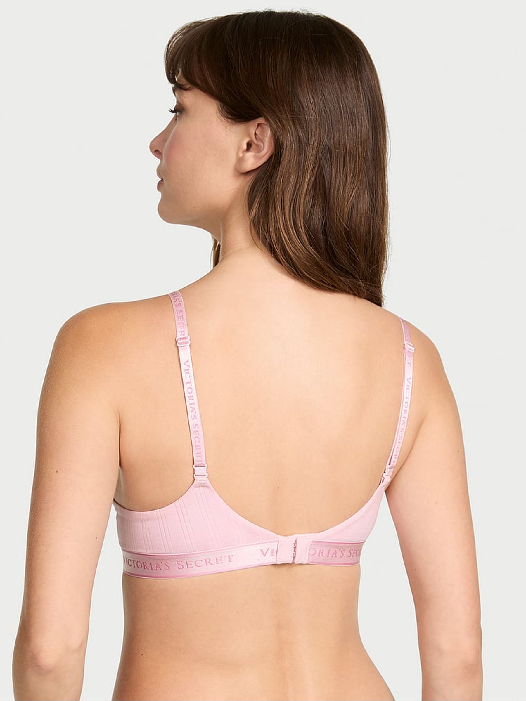 Pretty Blossom Pink Lightly Lined Demi Modal Bra - Image 2 of 3