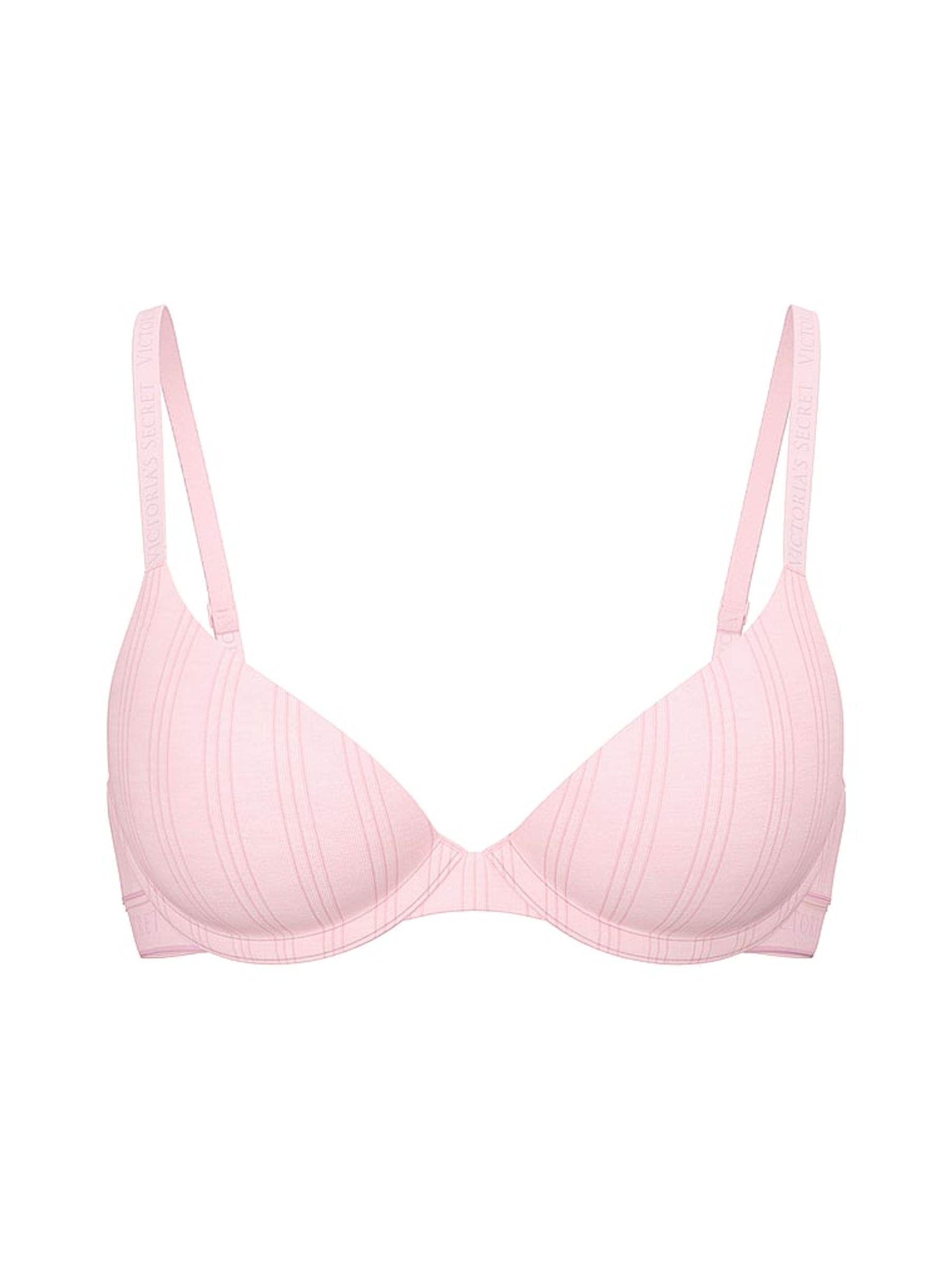 Pretty Blossom Pink Lightly Lined Demi Modal Bra - Image 3 of 3