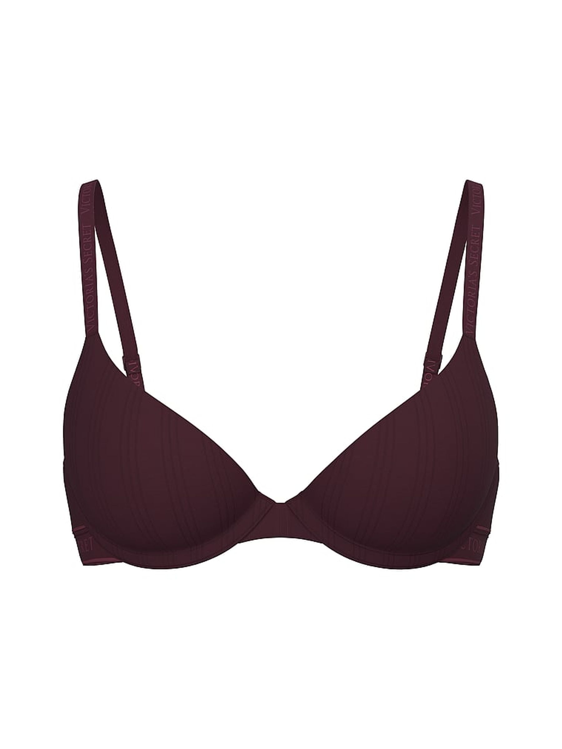 Winter Wine Purple Lightly Lined Demi Modal Bra - Image 3 of 3