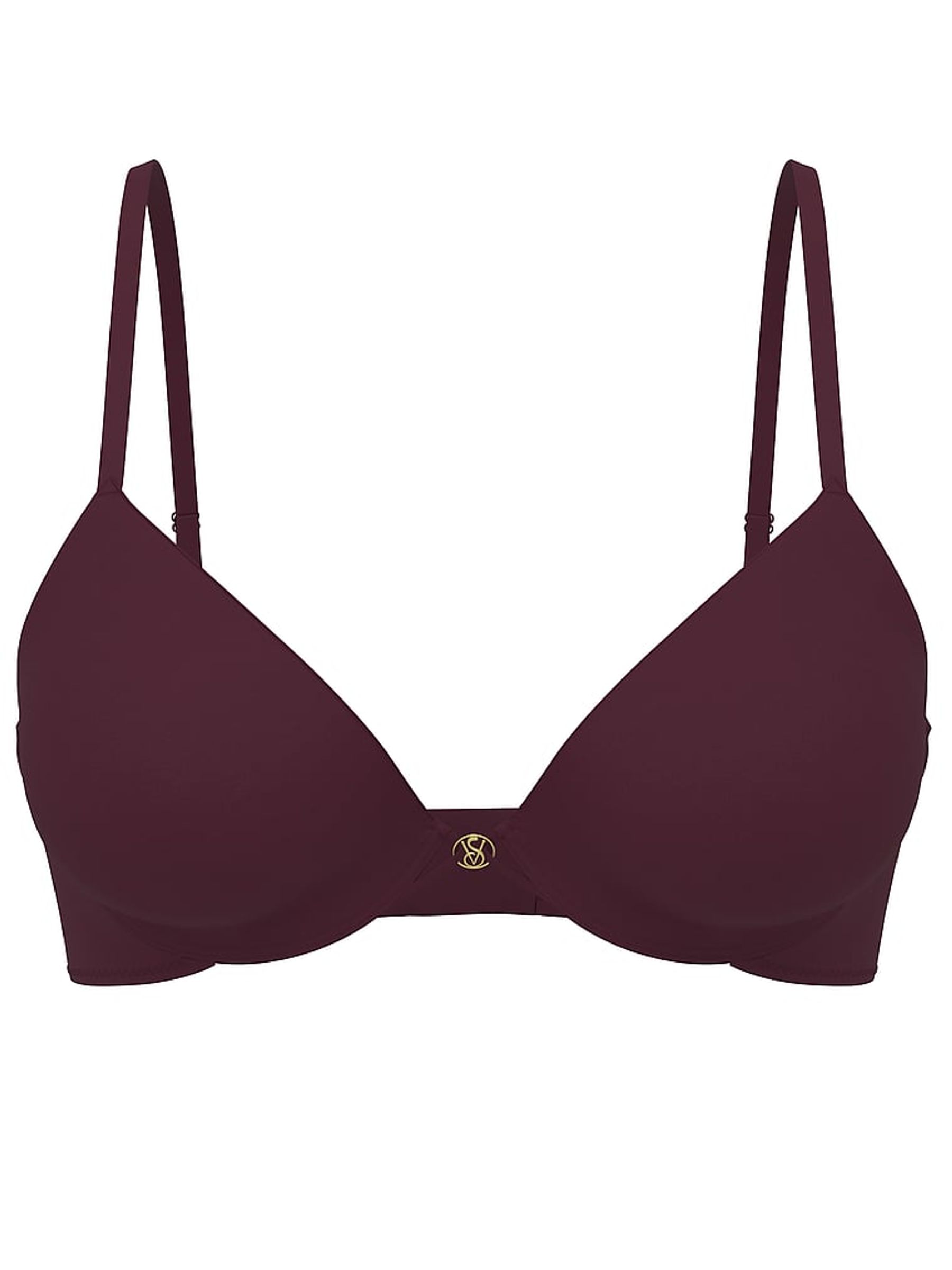 Winter Wine Red Push Up Bra - Image 4 of 4