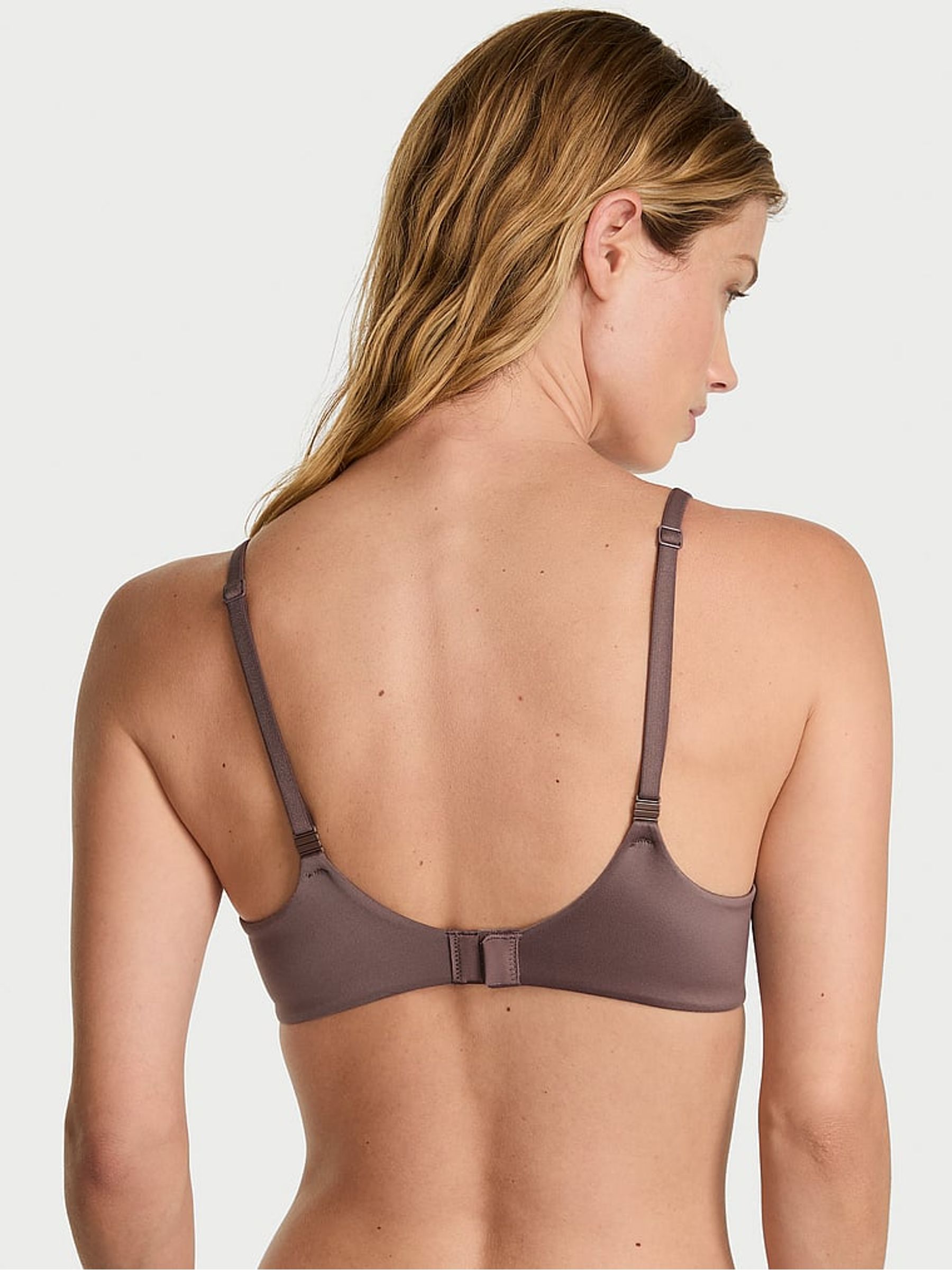 Cloudy Grey Full Cup Push Up Bra - Image 2 of 2