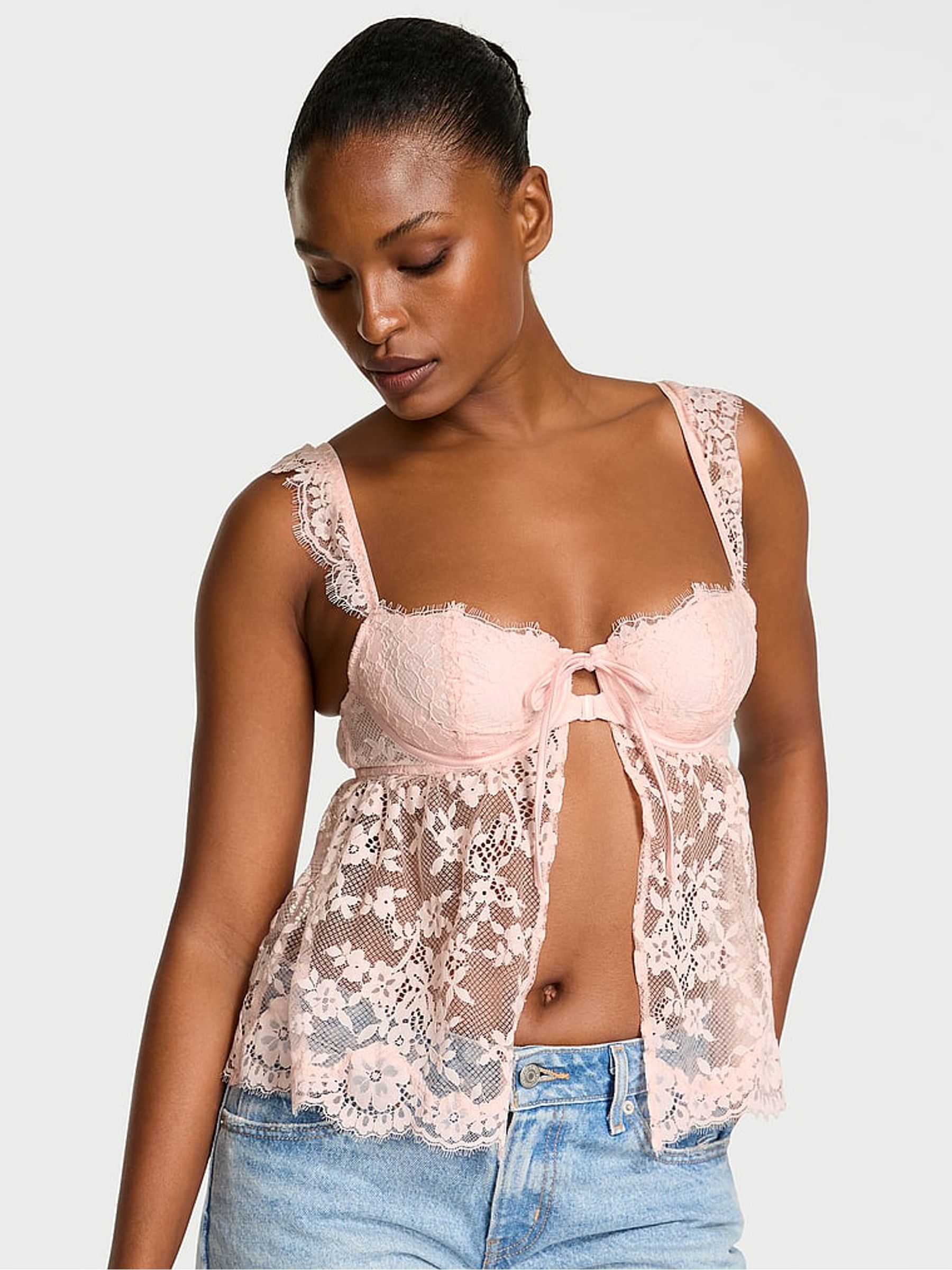 Purest Pink Fly Away Top - Image 1 of 3