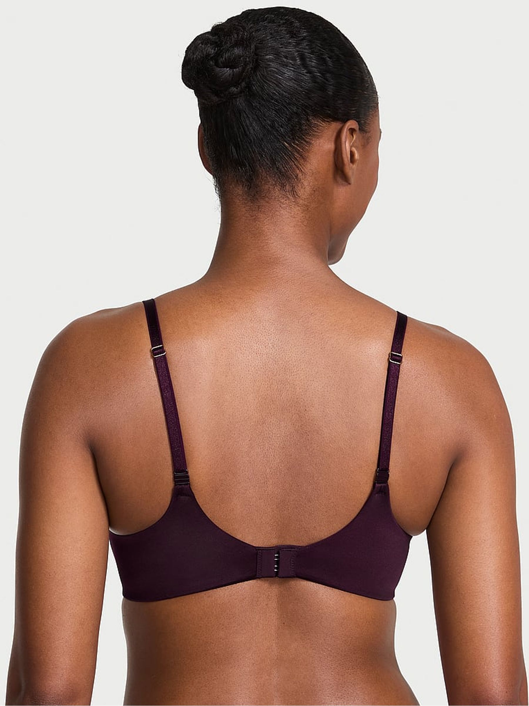 Winter Wine Red Non Wired Push Up So Obsessed Bra - Image 2 of 3