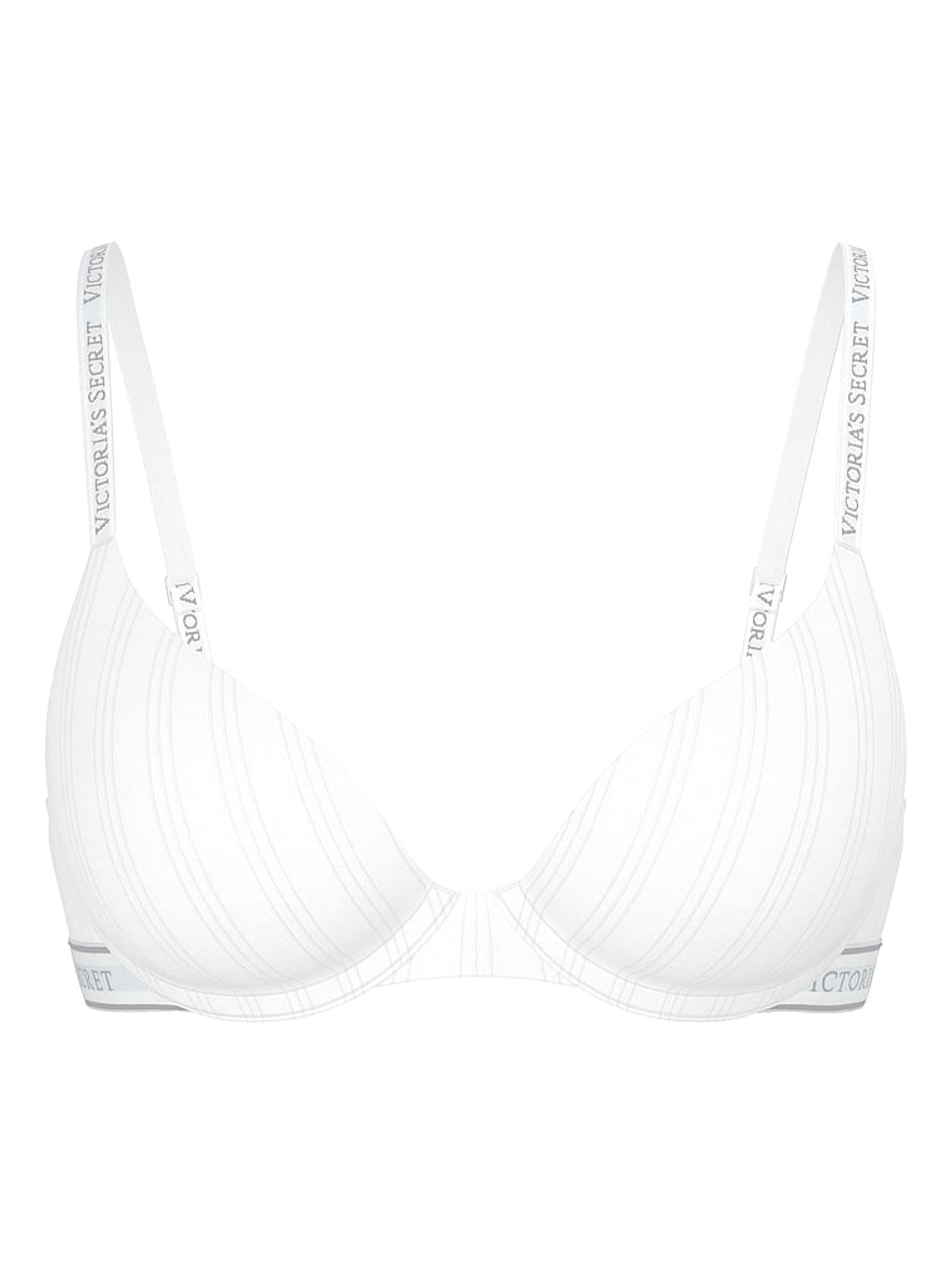 White Full Cup Push Up Modal Bra - Image 3 of 3