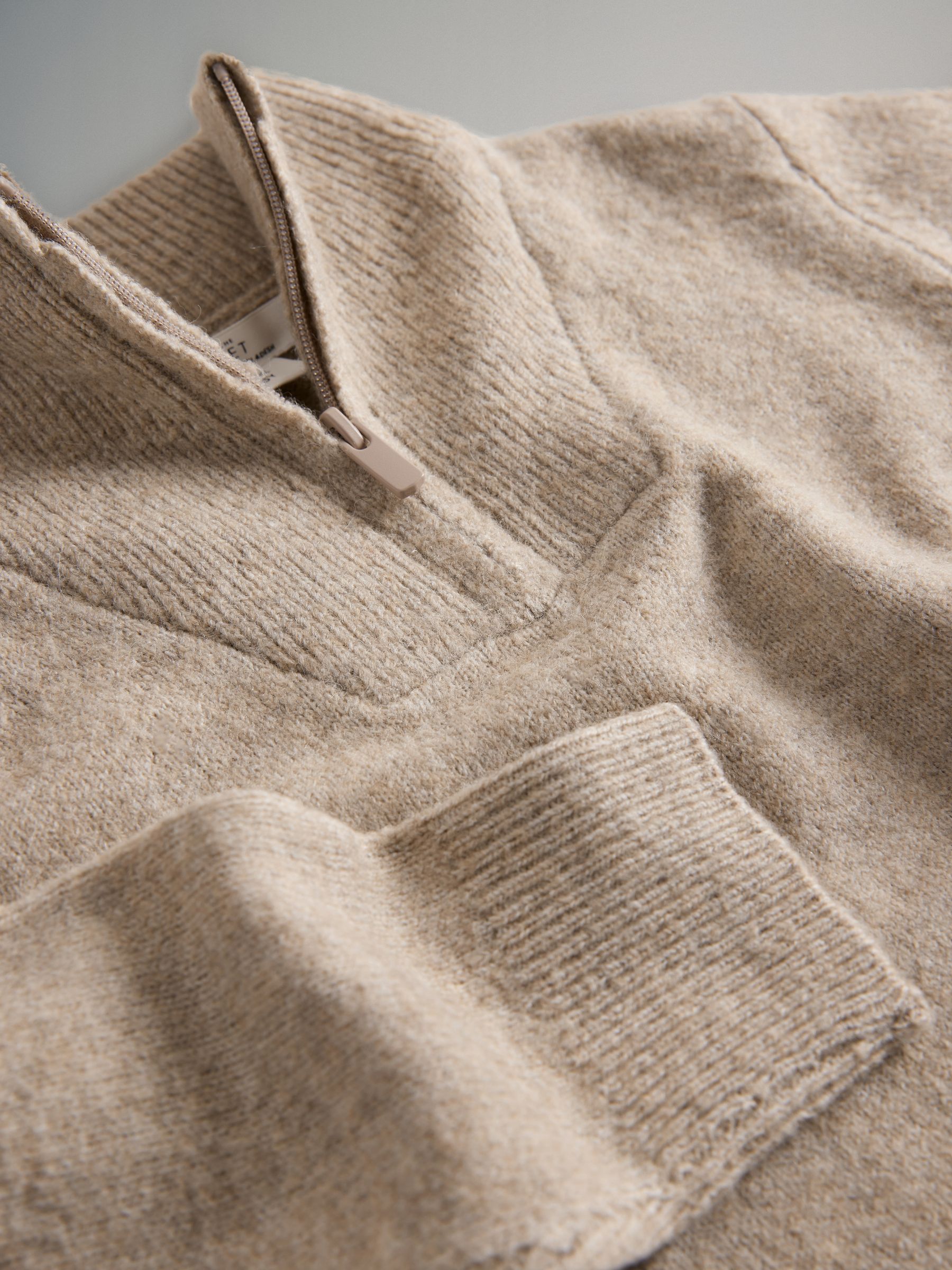2 Pack Zip Neck Knitted Jumpers - Image 5 of 5 2 Pack Zip Neck Knitted Jumpers - Image 5 of 5
