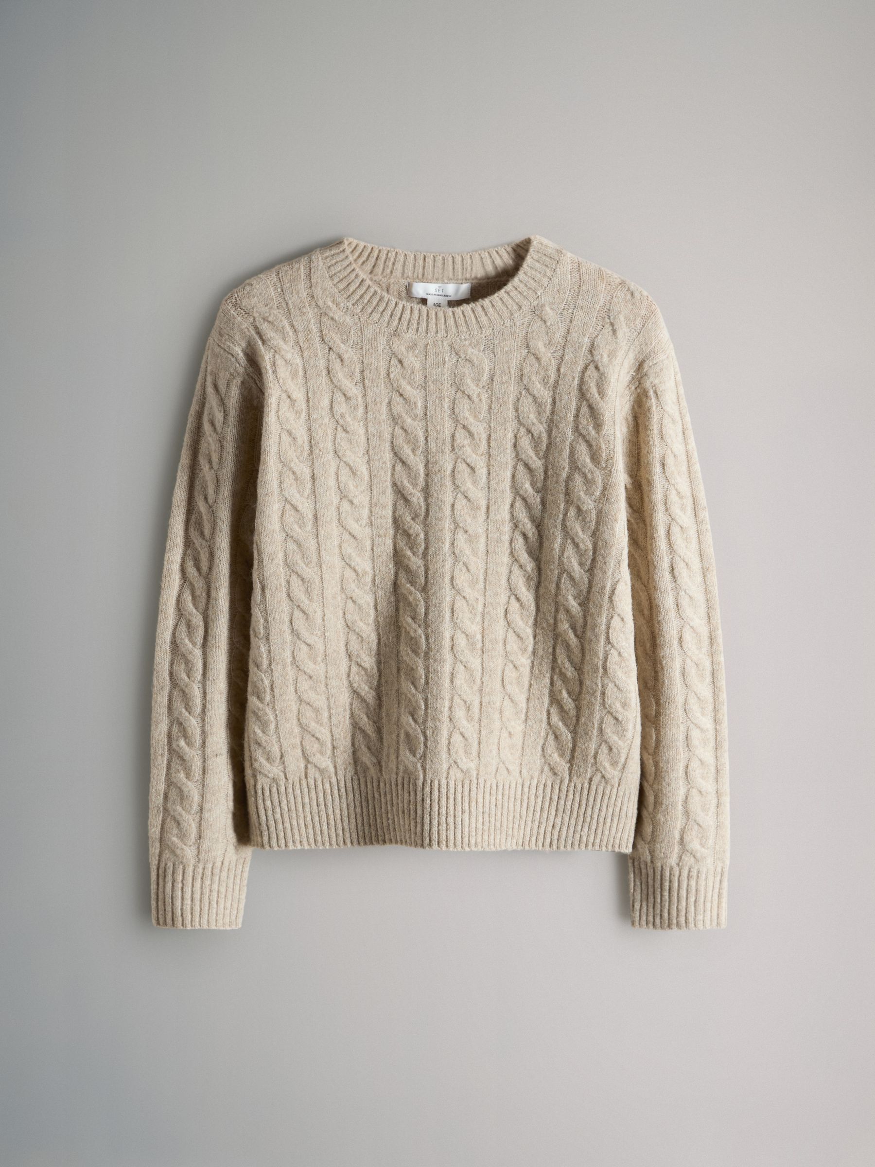 2 Pack Cable Knit Jumpers - Image 2 of 5 2 Pack Cable Knit Jumpers - Image 2 of 5