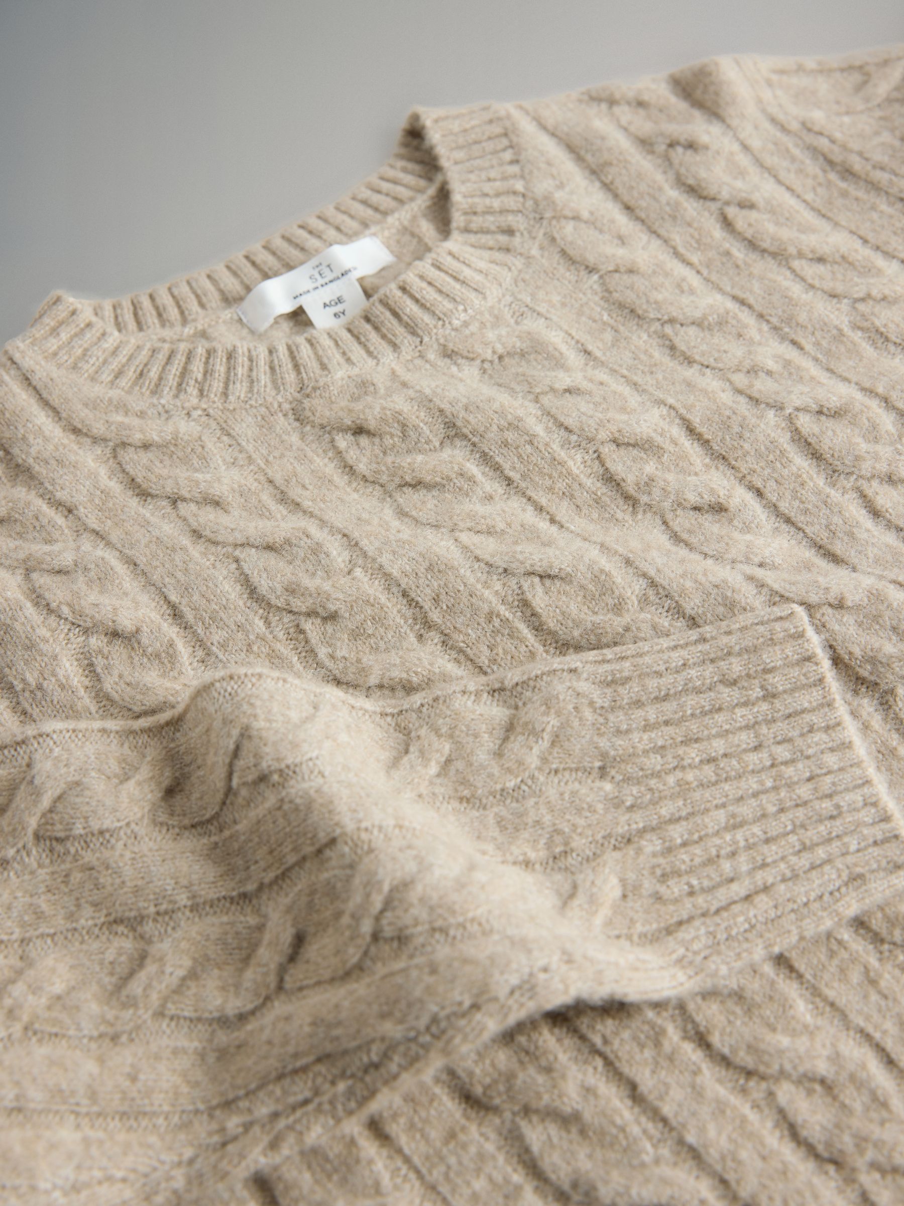 2 Pack Cable Knit Jumpers - Image 5 of 5 2 Pack Cable Knit Jumpers - Image 5 of 5
