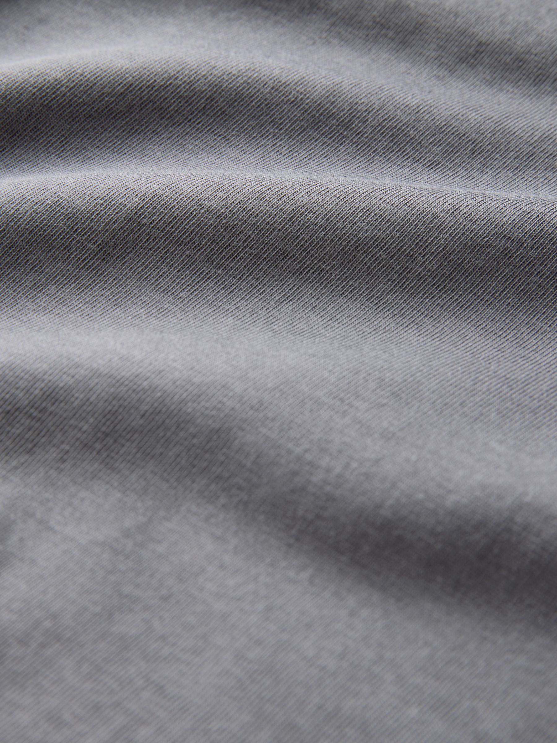 Grey Check/Black/Cream 3 Pack Long Sleeve Cotton Jersey T-Shirt and Woven Bottom Pyjamas Set - Image 7 of 7