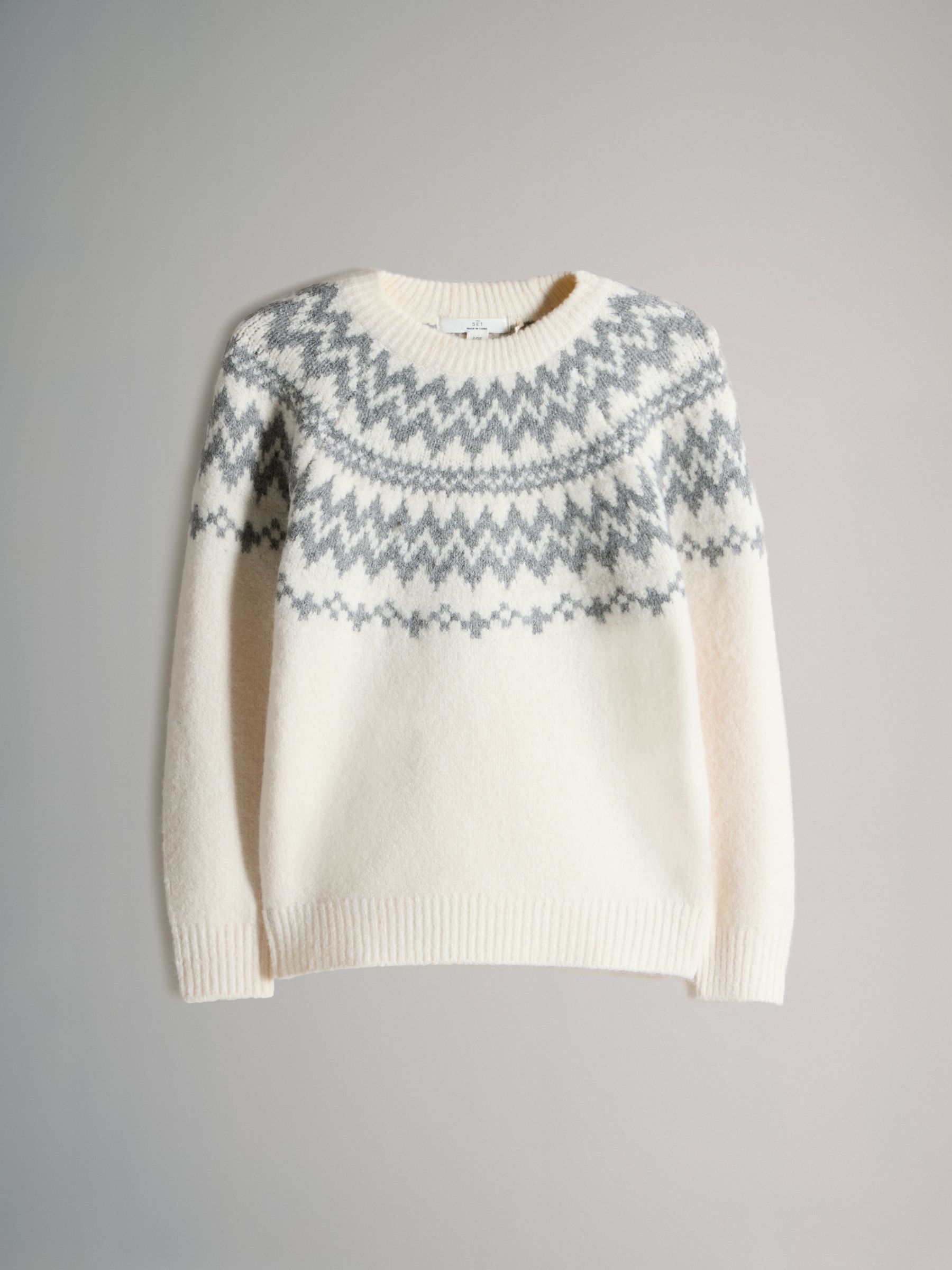 2 Pack Unisex Kids Family Fairisle Knit Jumpers - Image 7 of 10