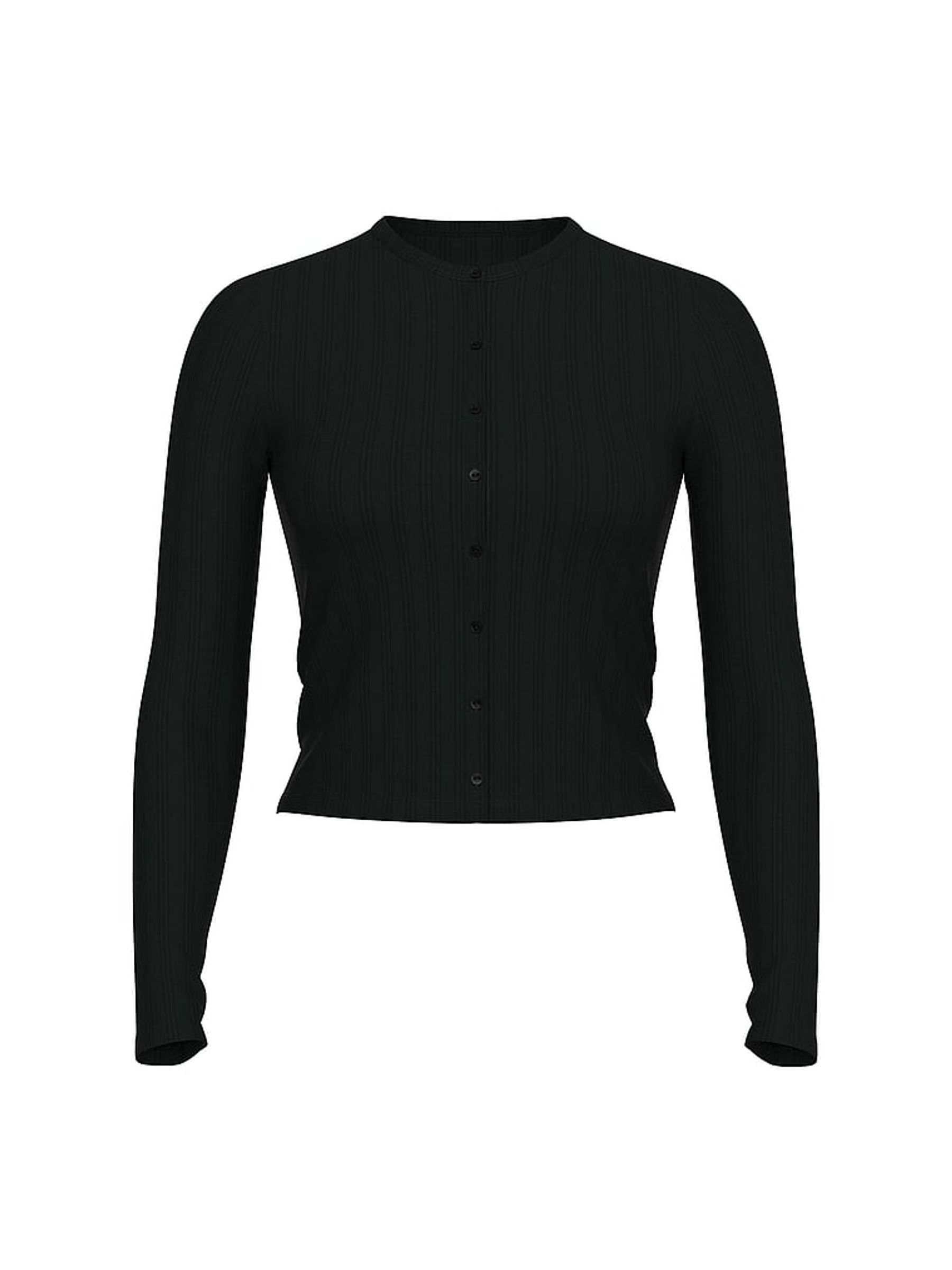 Black Modal Cardigan - Image 3 of 3