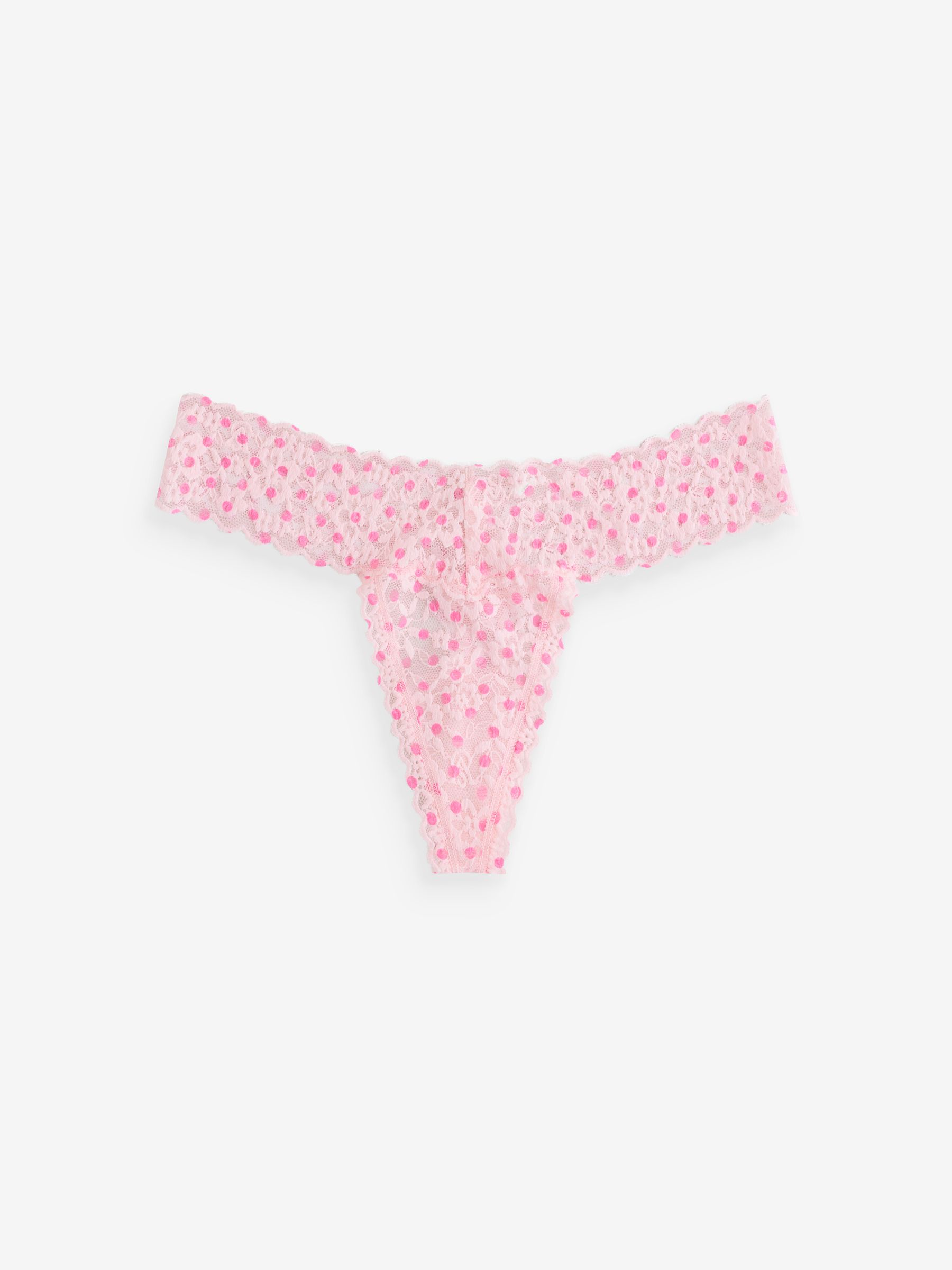 Pink/Purple/Red Thong 4 Pack Knickers - Image 2 of 7