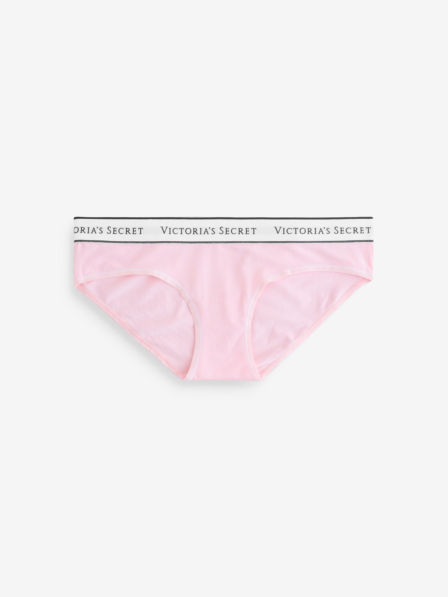 Black/Pink/Nude Hipster Logo 4 Pack Knickers - Image 2 of 7