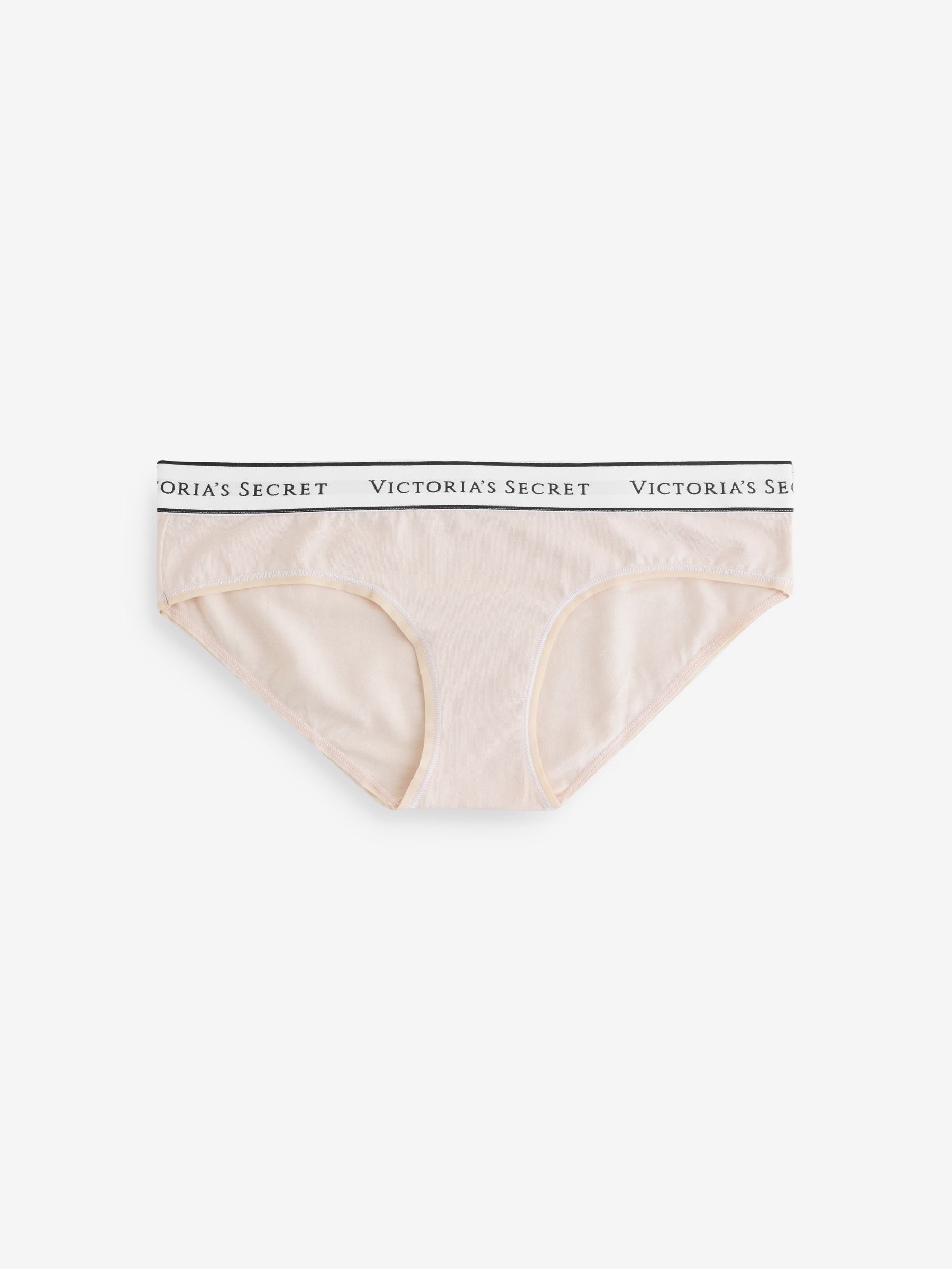 Black/Pink/Nude Hipster Logo 4 Pack Knickers - Image 3 of 7