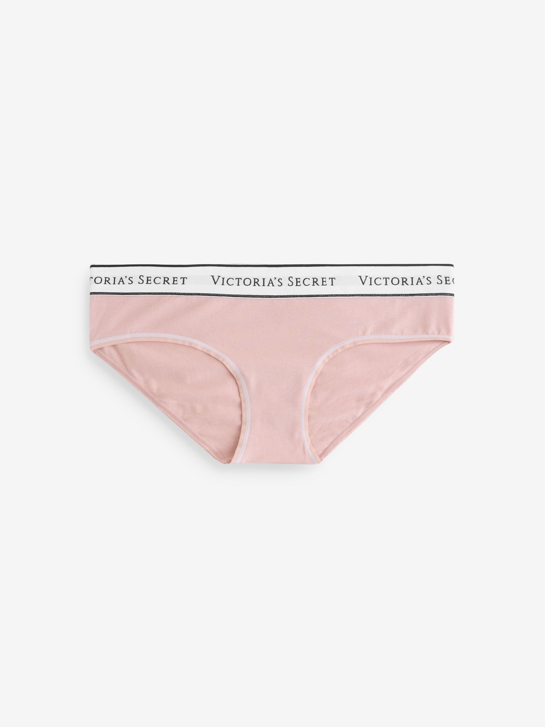 Black/Pink/Nude Hipster Logo 4 Pack Knickers - Image 4 of 7