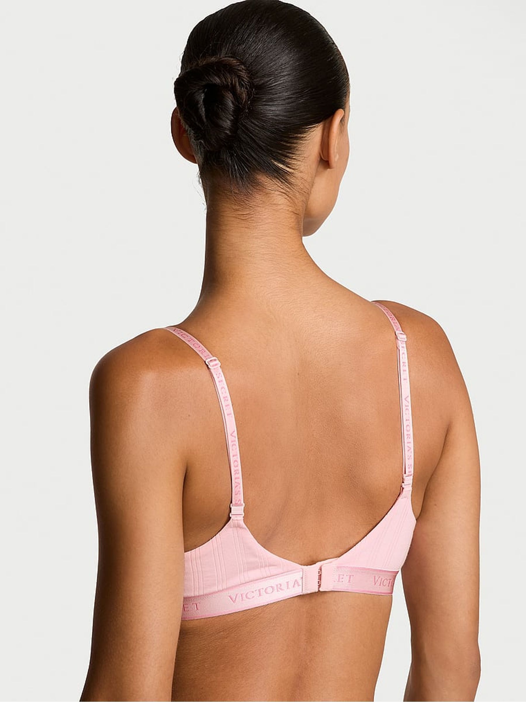 Pretty Blossom PInk Full Cup Push Up Modal Bra - Image 2 of 3