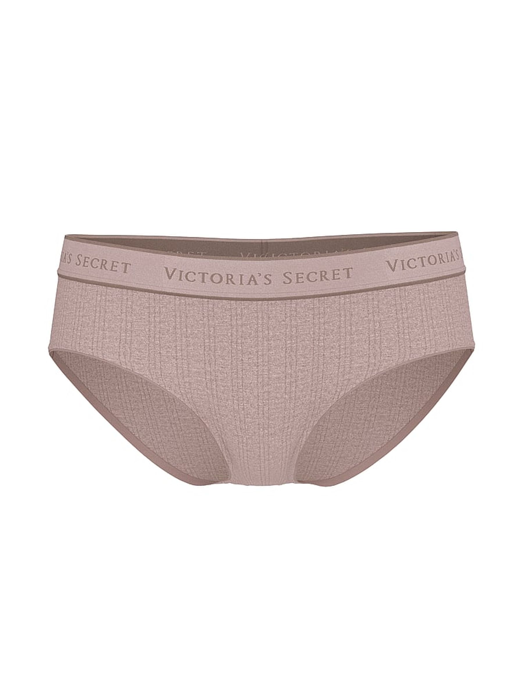 Cocoa Blush Heather Nude Hipster Modal Logo Knickers - Image 3 of 3