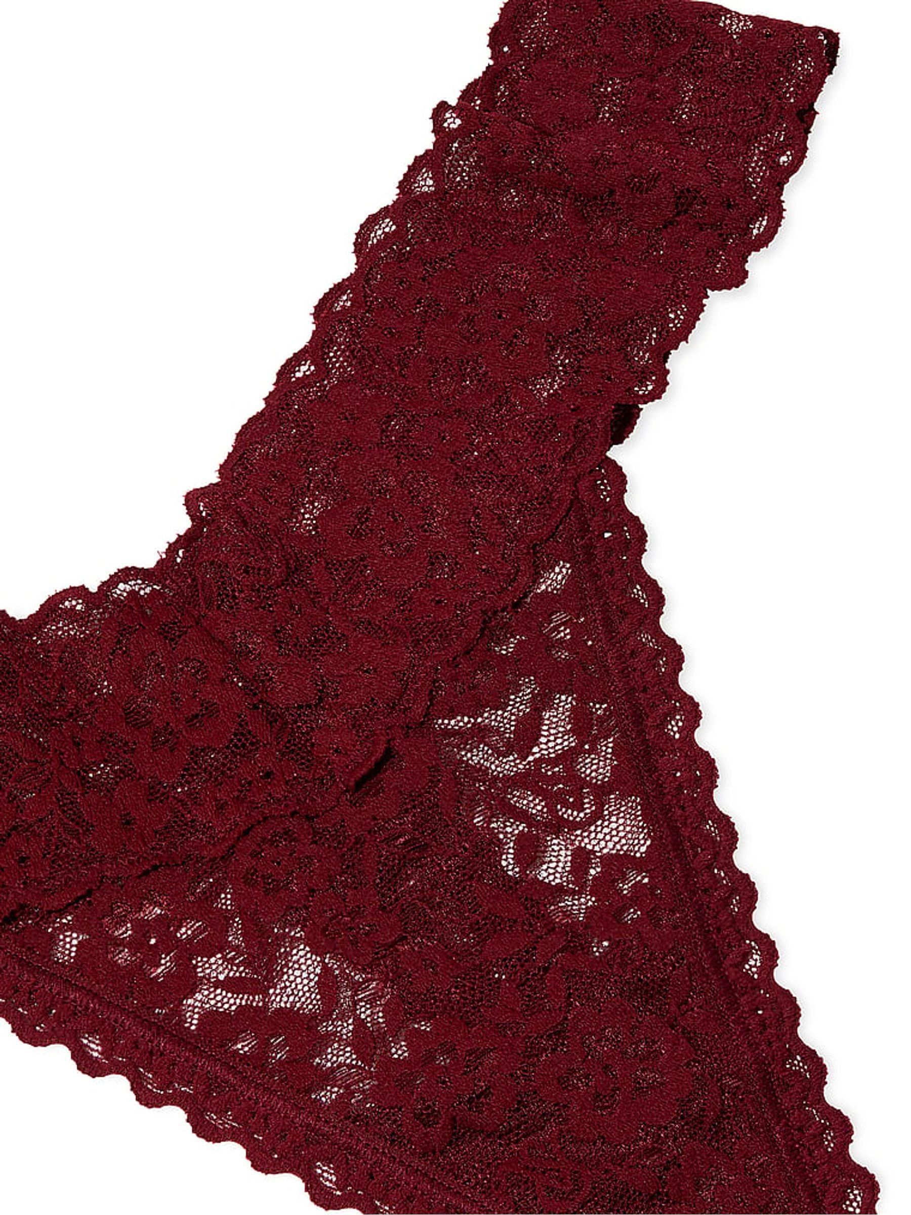 Red Lacquer Thong Knickers - Image 4 of 4