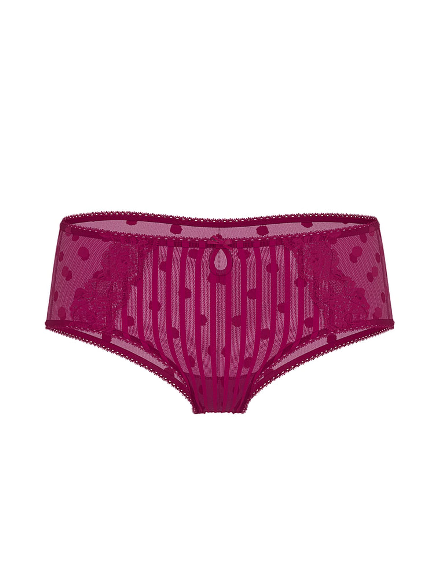 Fresh Jam Purple Cheeky Sheer Knickers - Image 4 of 4