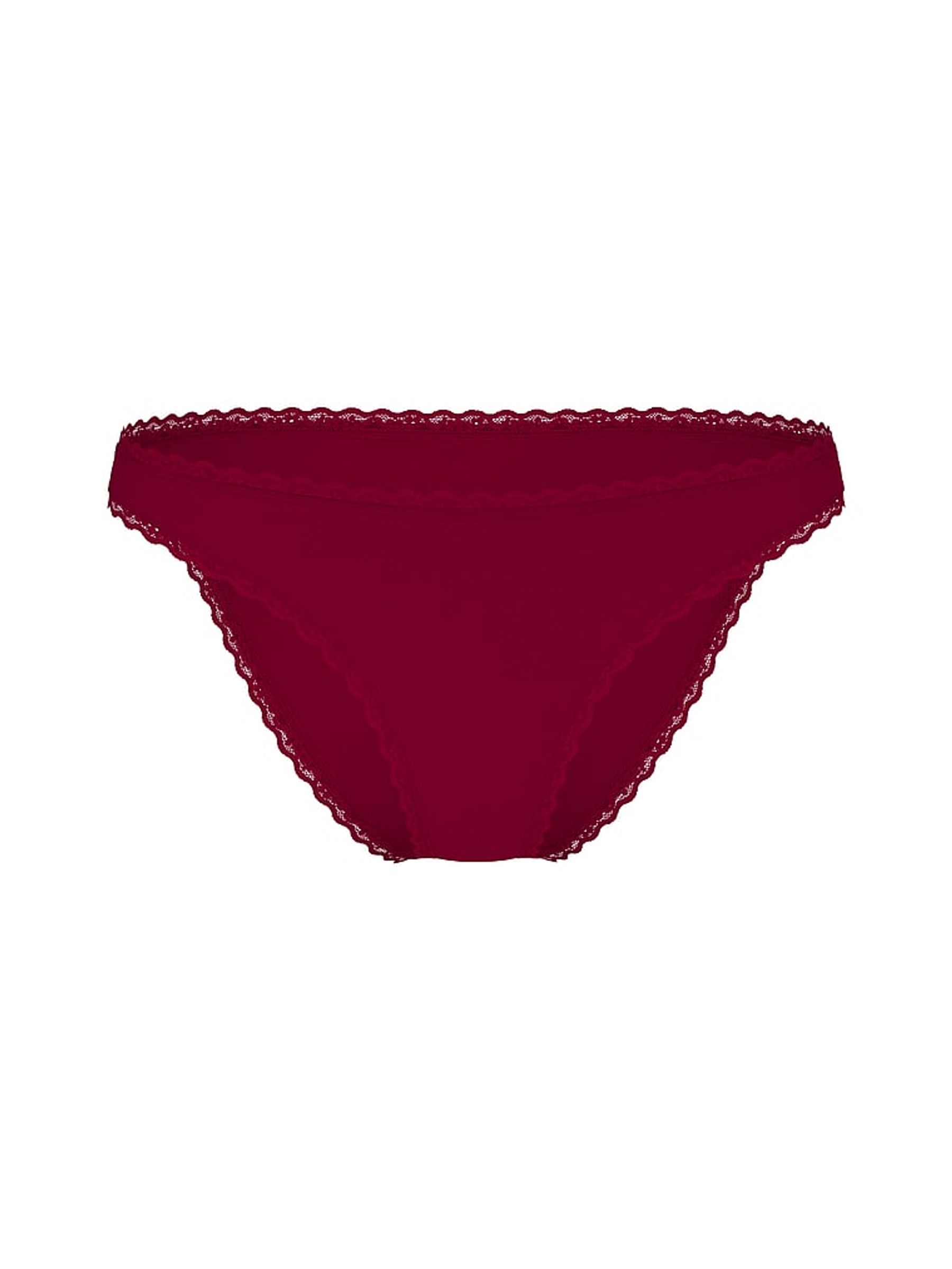 Fresh Jam Purple Bikini Lace Trim Knickers - Image 1 of 1