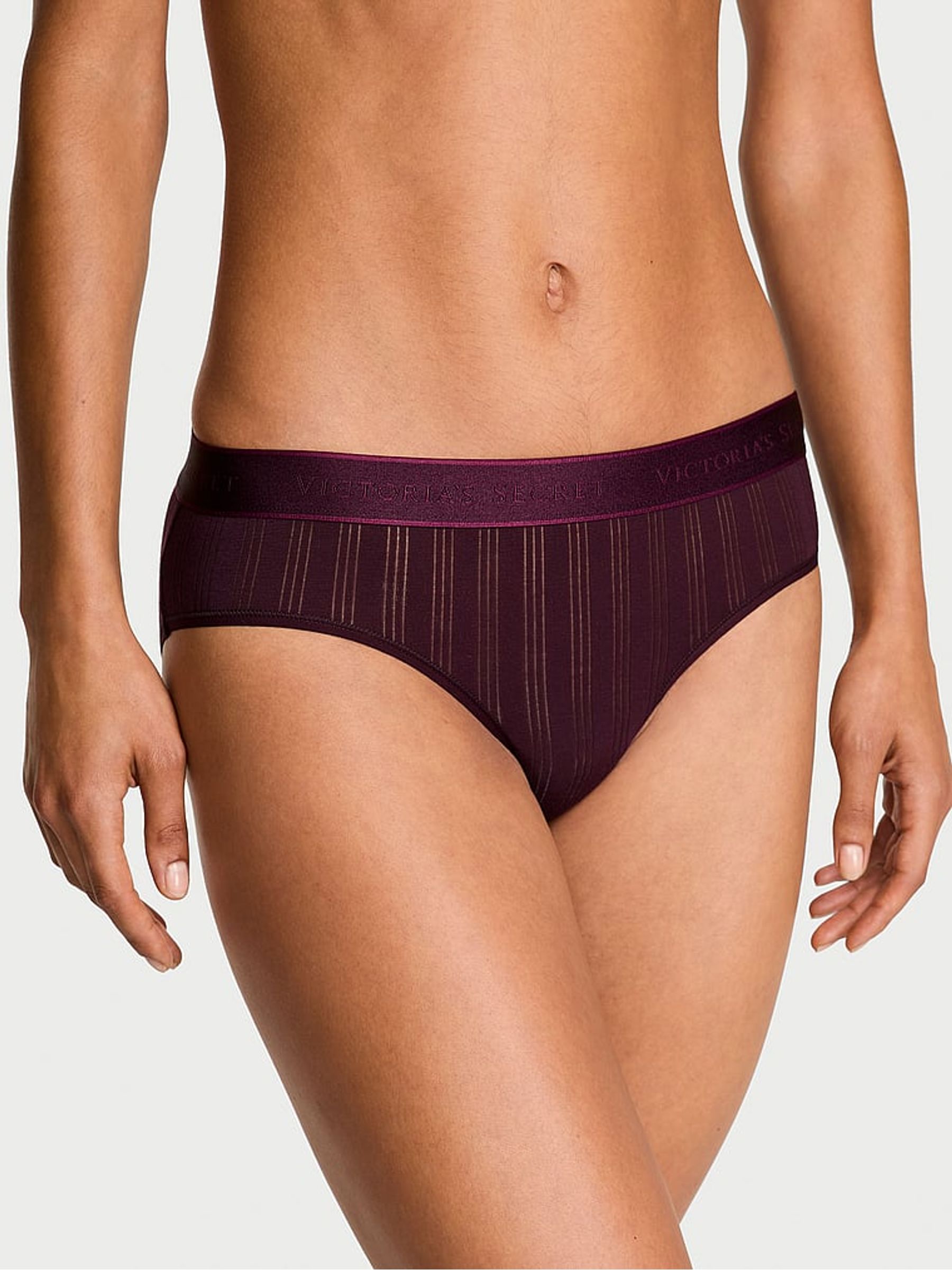 Winter Wine Purple Hipster Modal Logo Knickers - Image 1 of 3