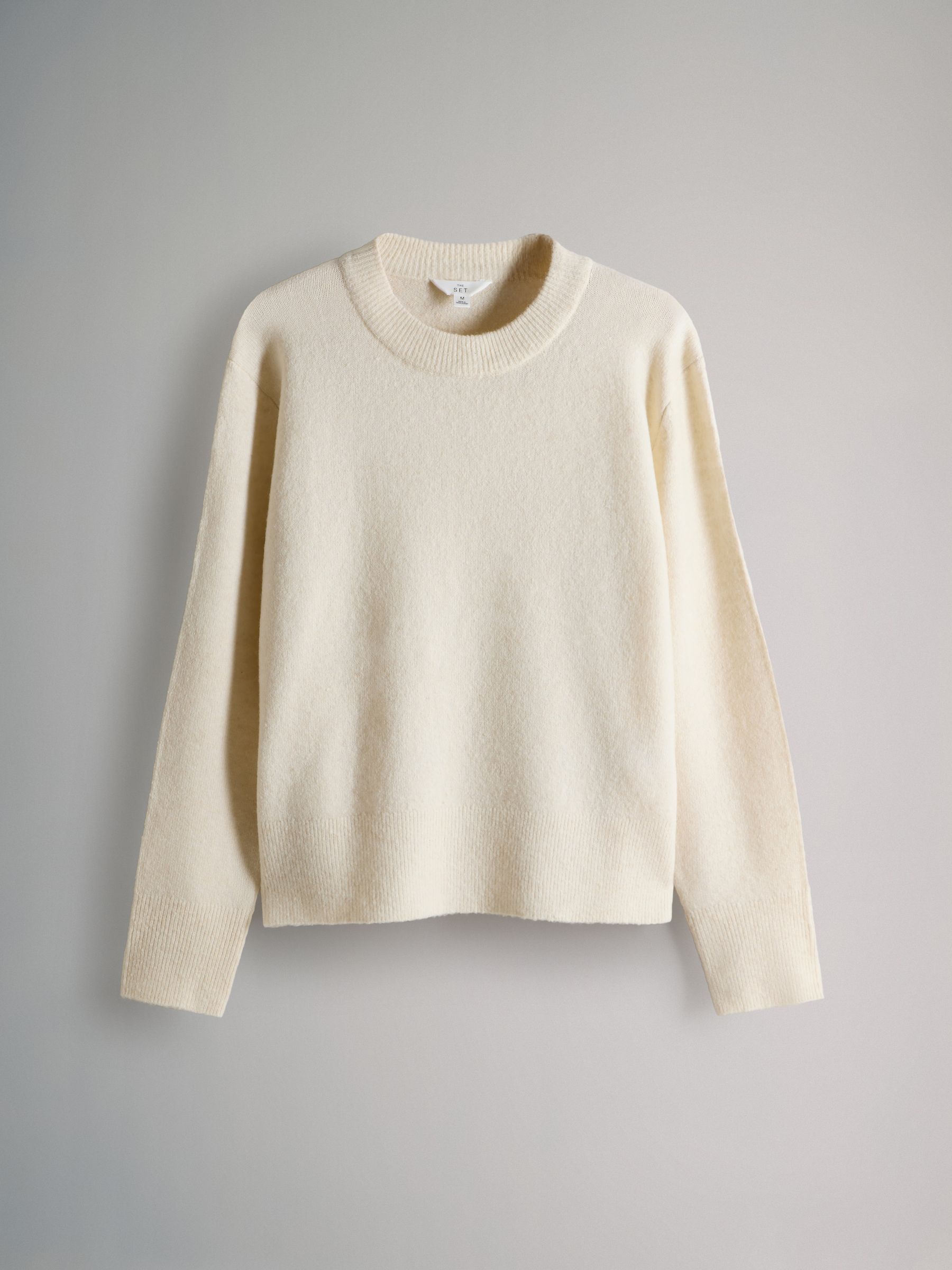 3 Pack Crew Neck Knitted Jumpers with Wool - Image 2 of 6