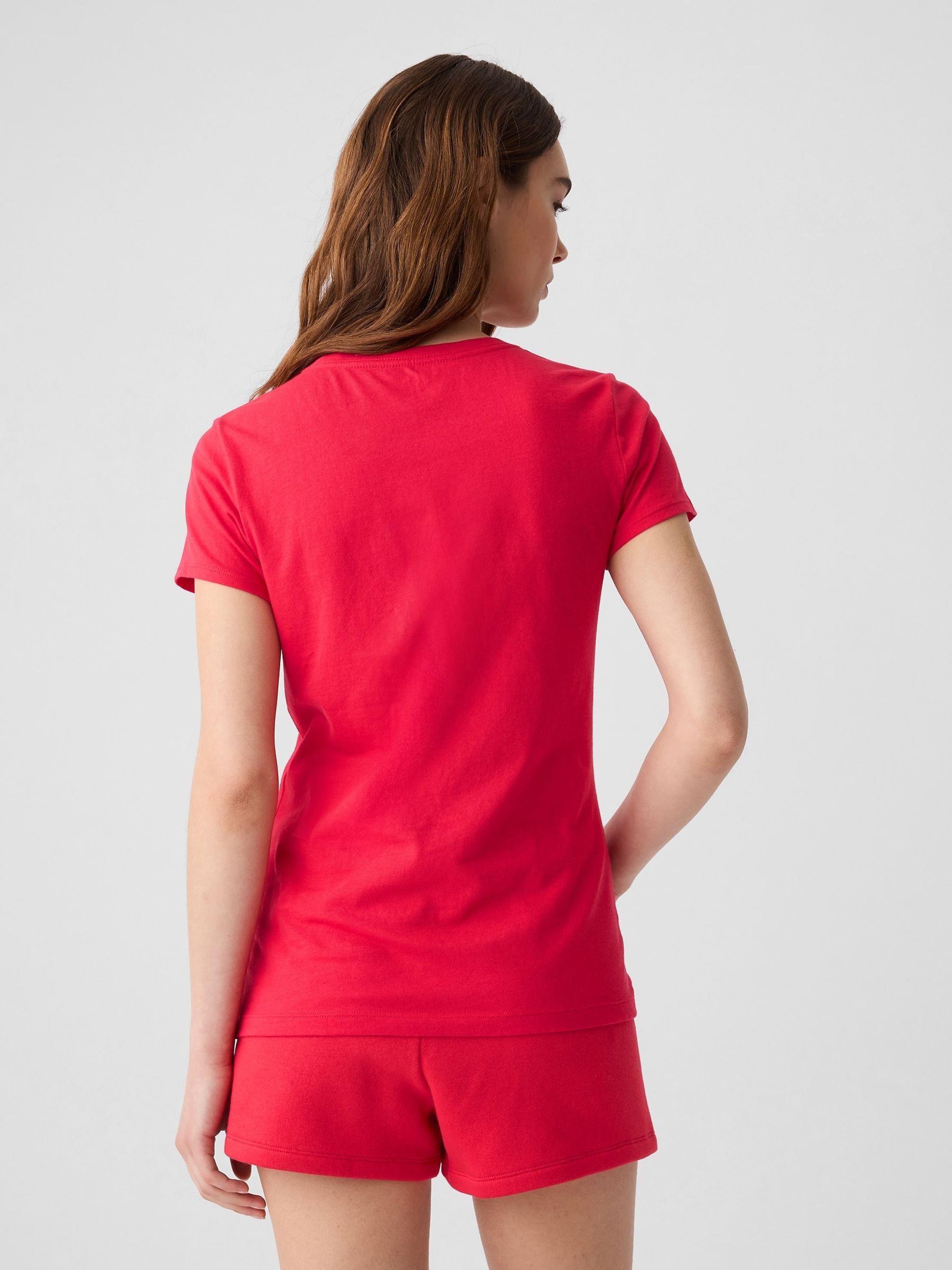 Red Logo Graphic Short Sleeve T-Shirt - Image 2 of 5