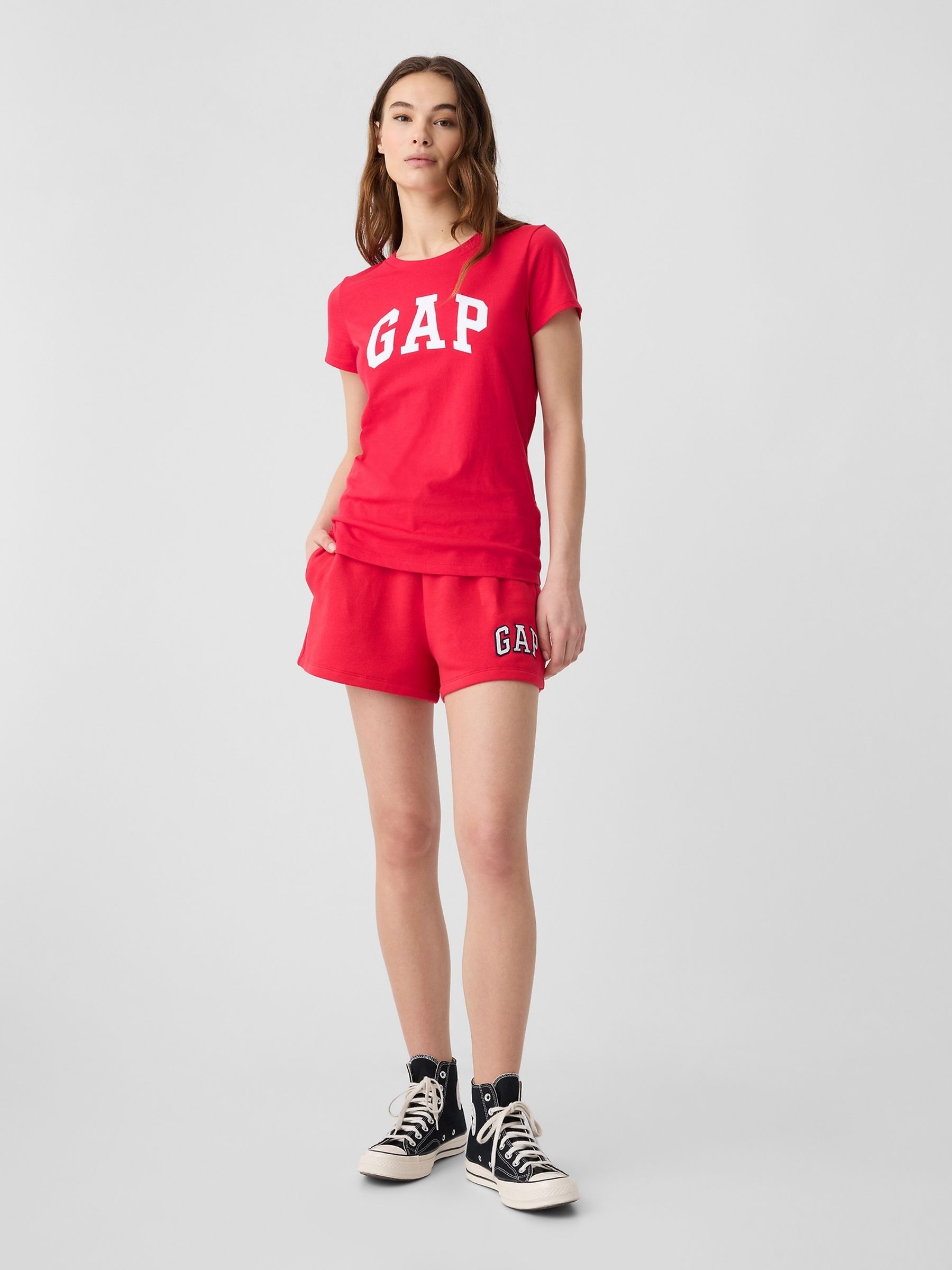 Red Logo Graphic Short Sleeve T-Shirt - Image 3 of 5