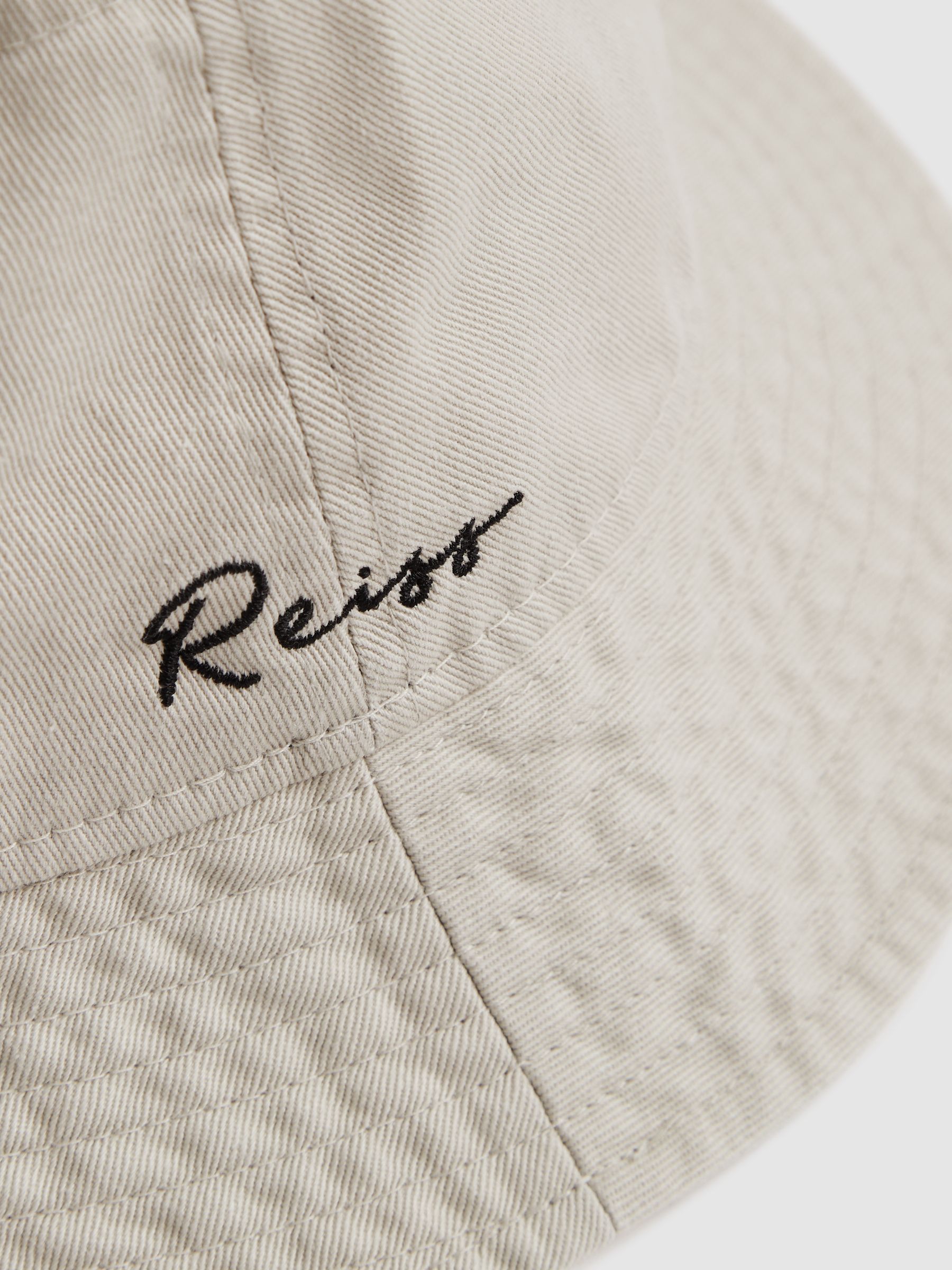Unisex Fit McLaren Racing Cotton Bucket Hat in Stone - image 5