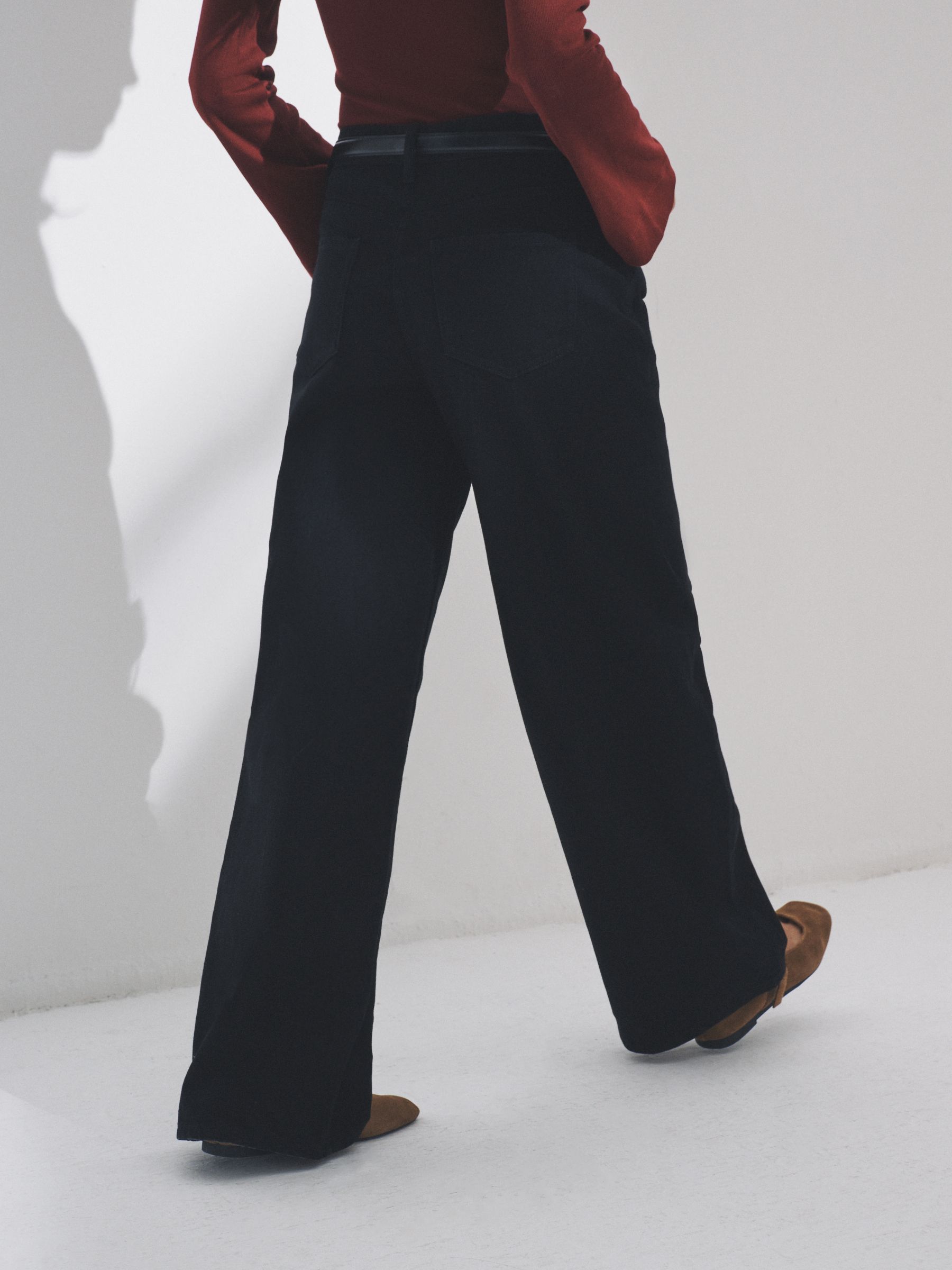 2 Pack Low Rise Wide Leg Denim Jeans - Image 3 of 10
