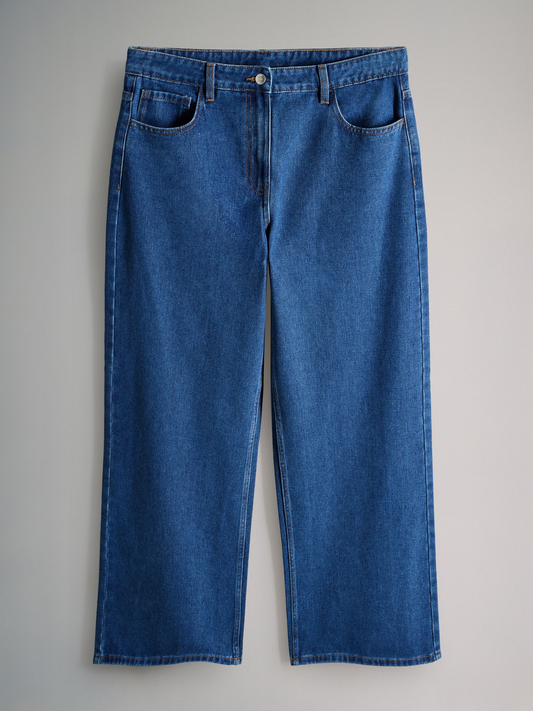 2 Pack Low Rise Wide Leg Denim Jeans - Image 7 of 10