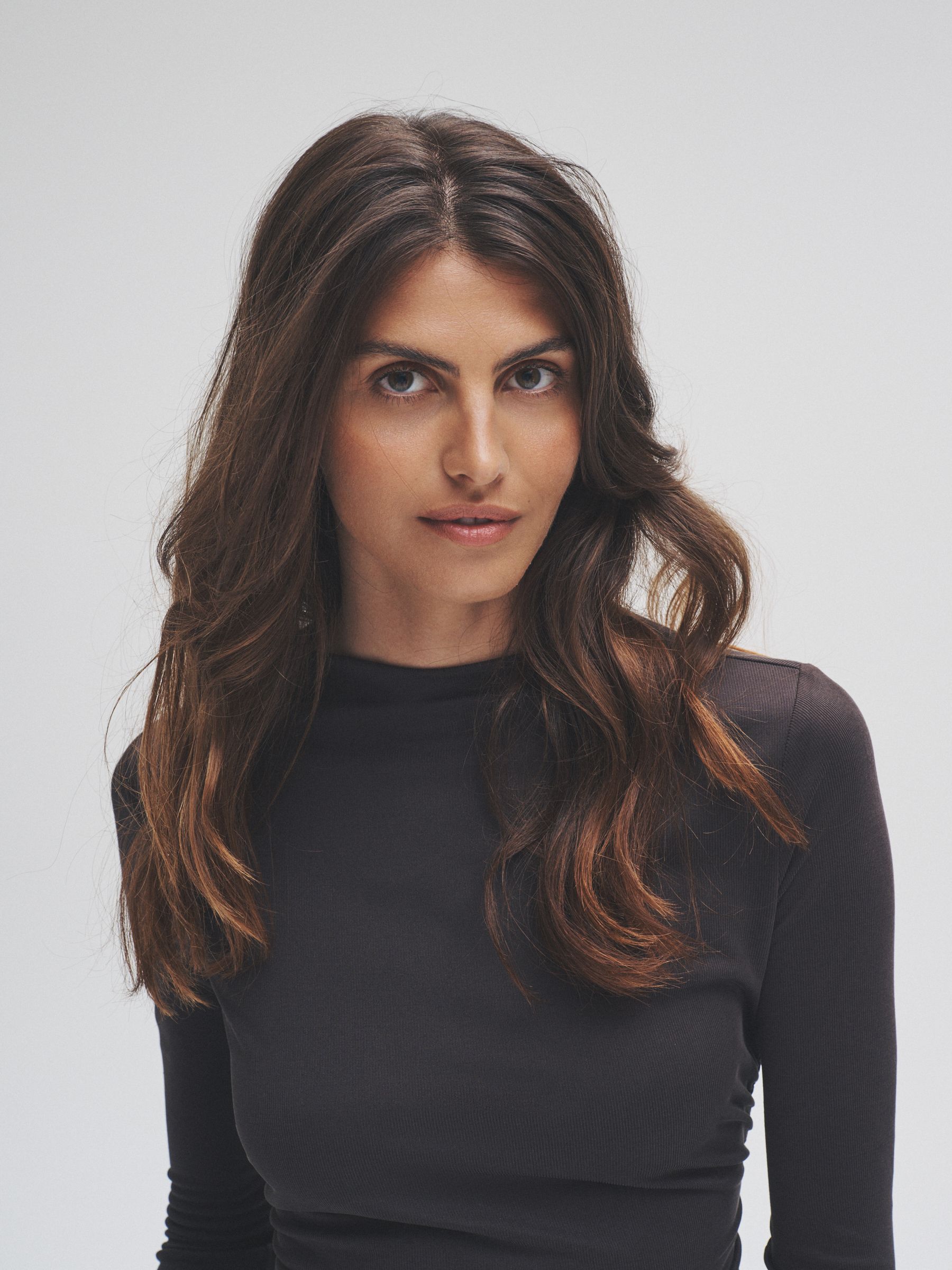 Black/Brown/Taupe - Drape Longsleeve Top 3 Pack - Image 5 of 10