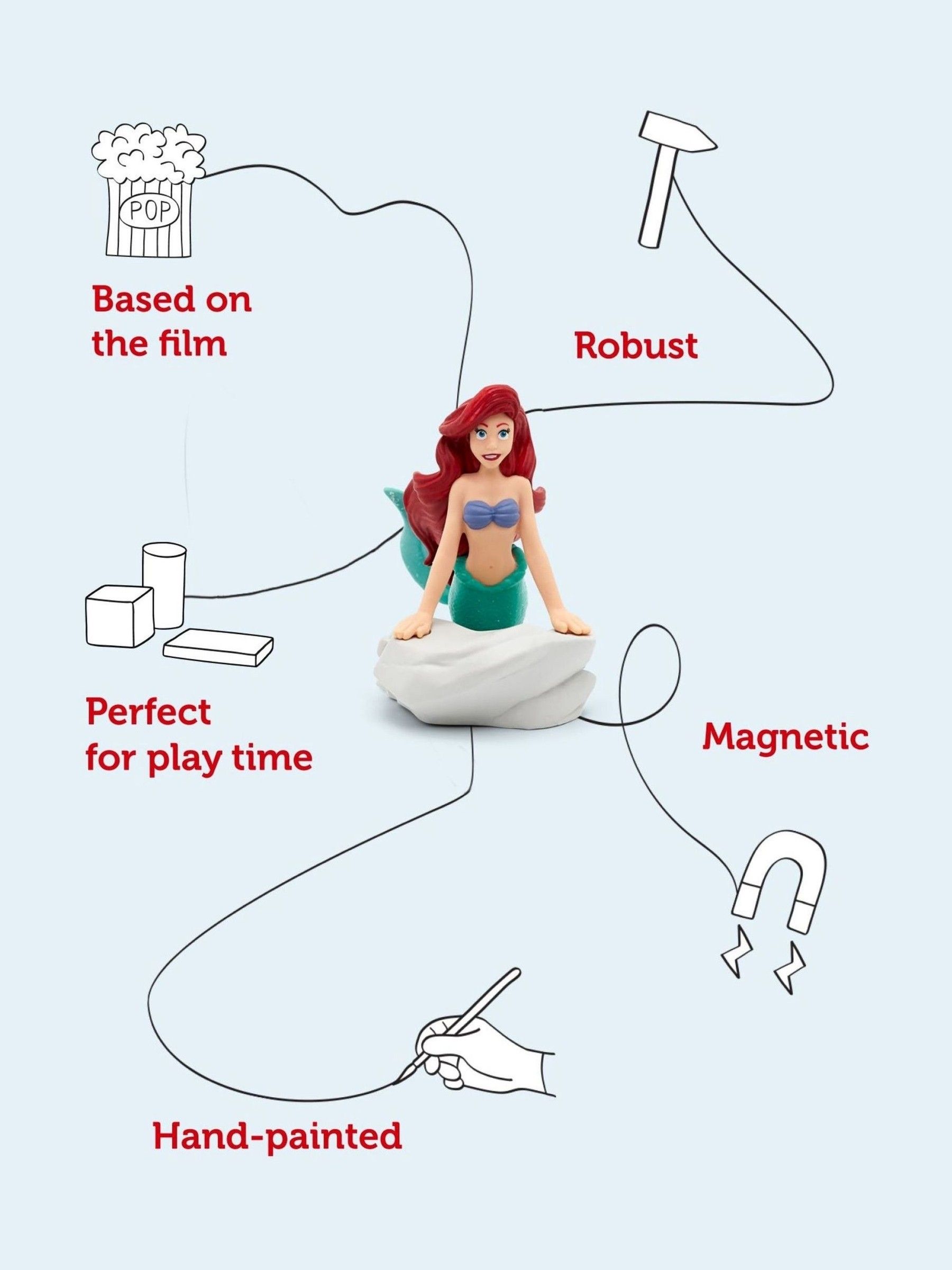 Tonies Disney Little Mermaid Tonie Audio Character Toy - Image 3 of 6