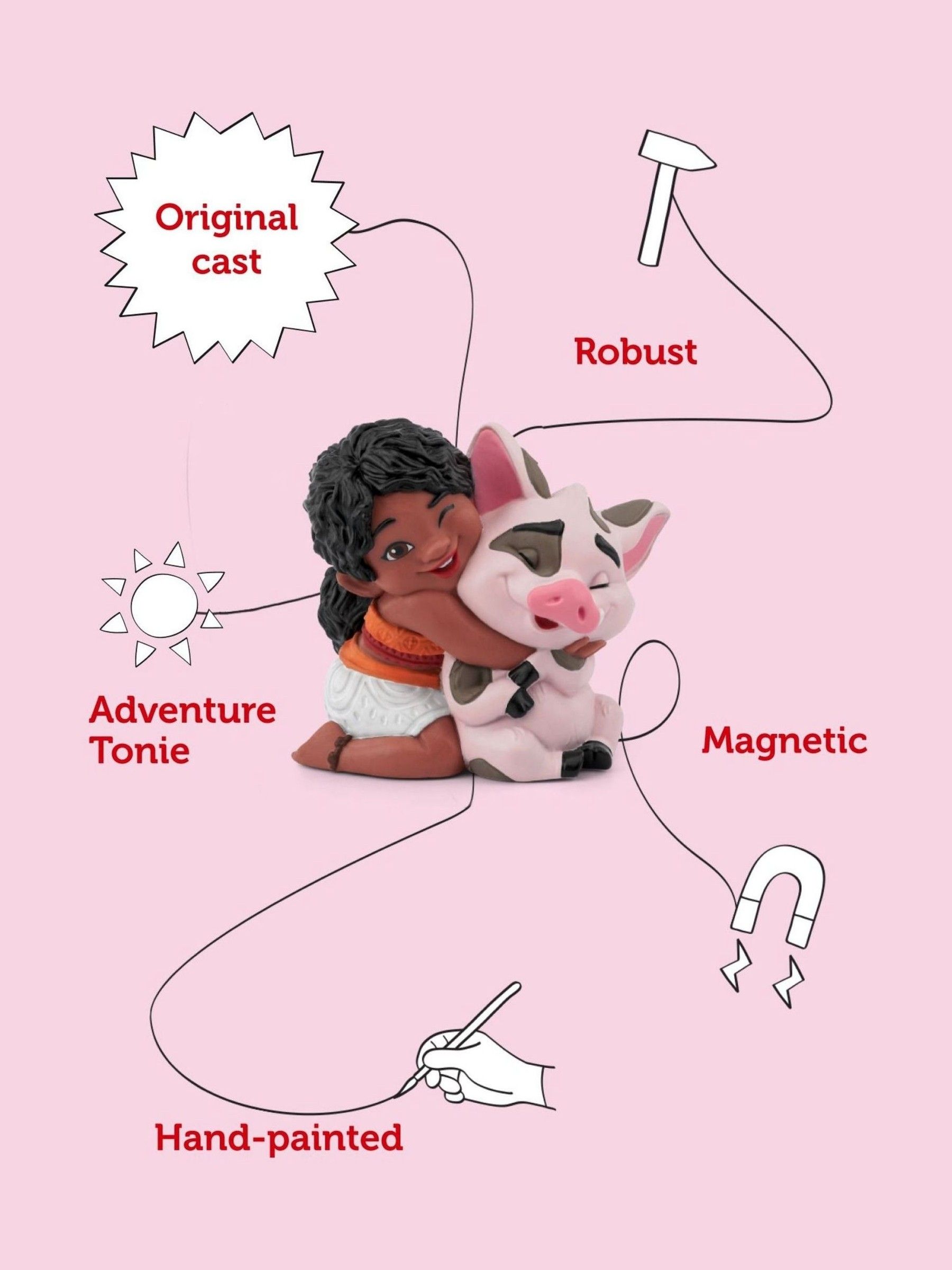 Tonies Disney Moana 2 Audio Character Toy - Image 3 of 6