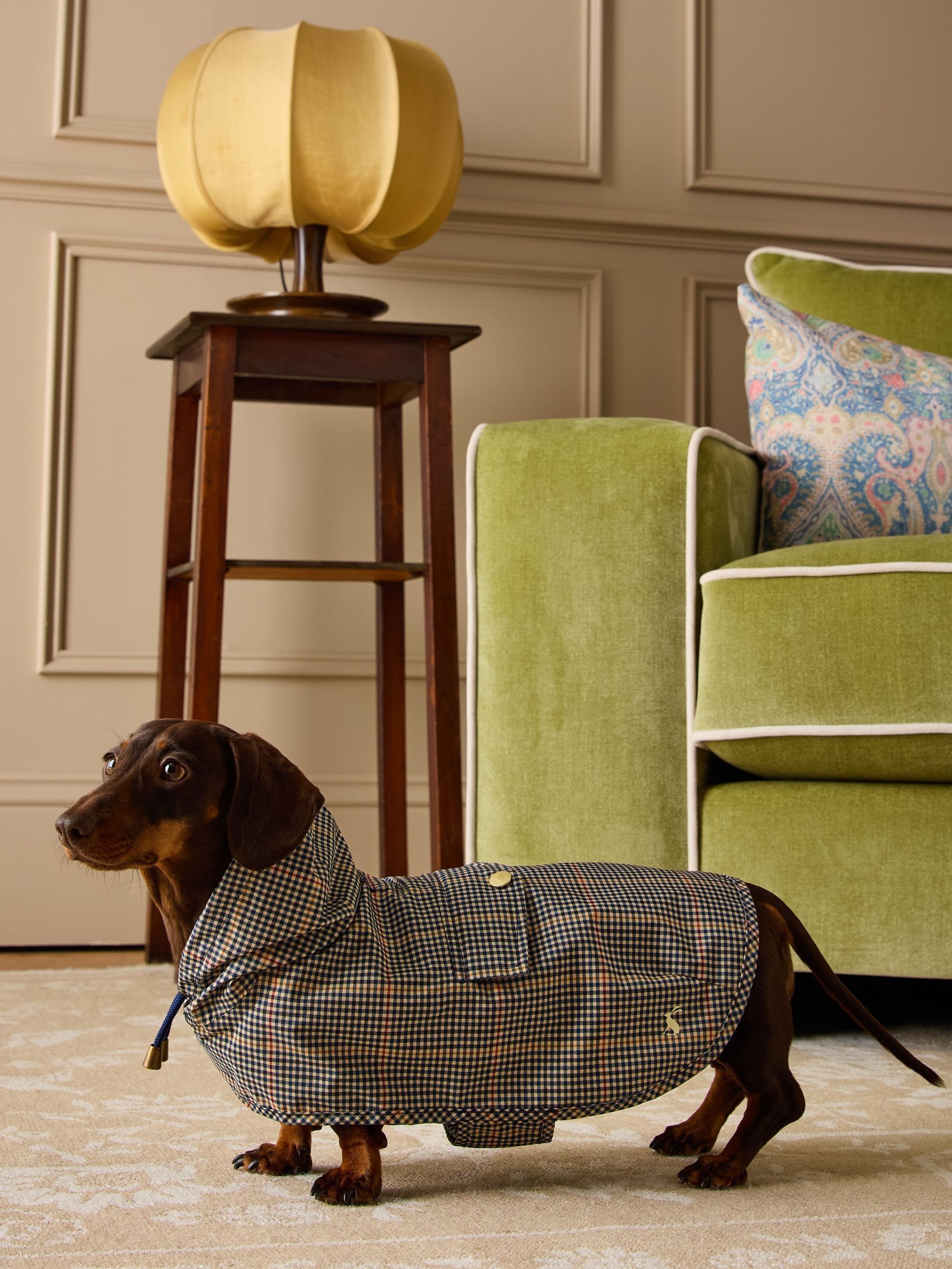 Brown Henson Check Packaway Jacket - Image 1 of 6