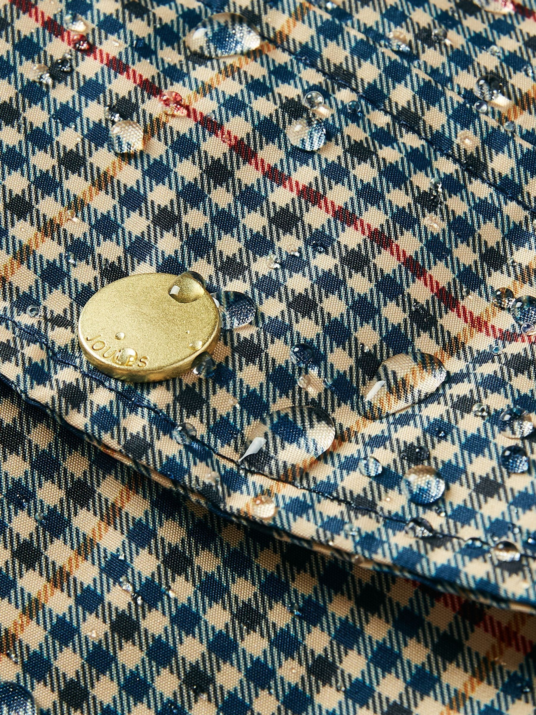 Brown Henson Check Packaway Jacket - Image 2 of 6 Brown Henson Check Packaway Jacket - Image 2 of 6