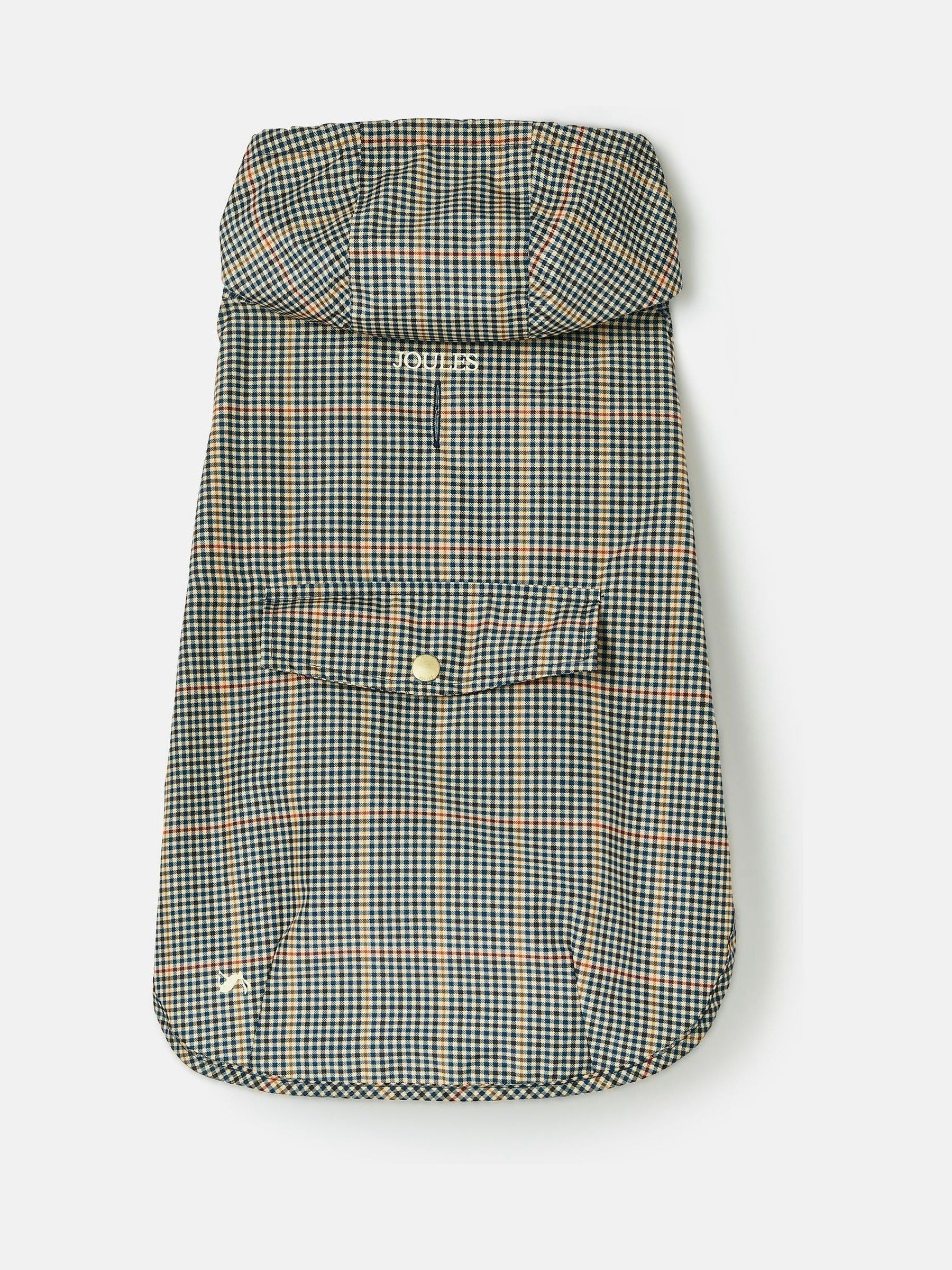Brown Henson Check Packaway Jacket - Image 4 of 6
