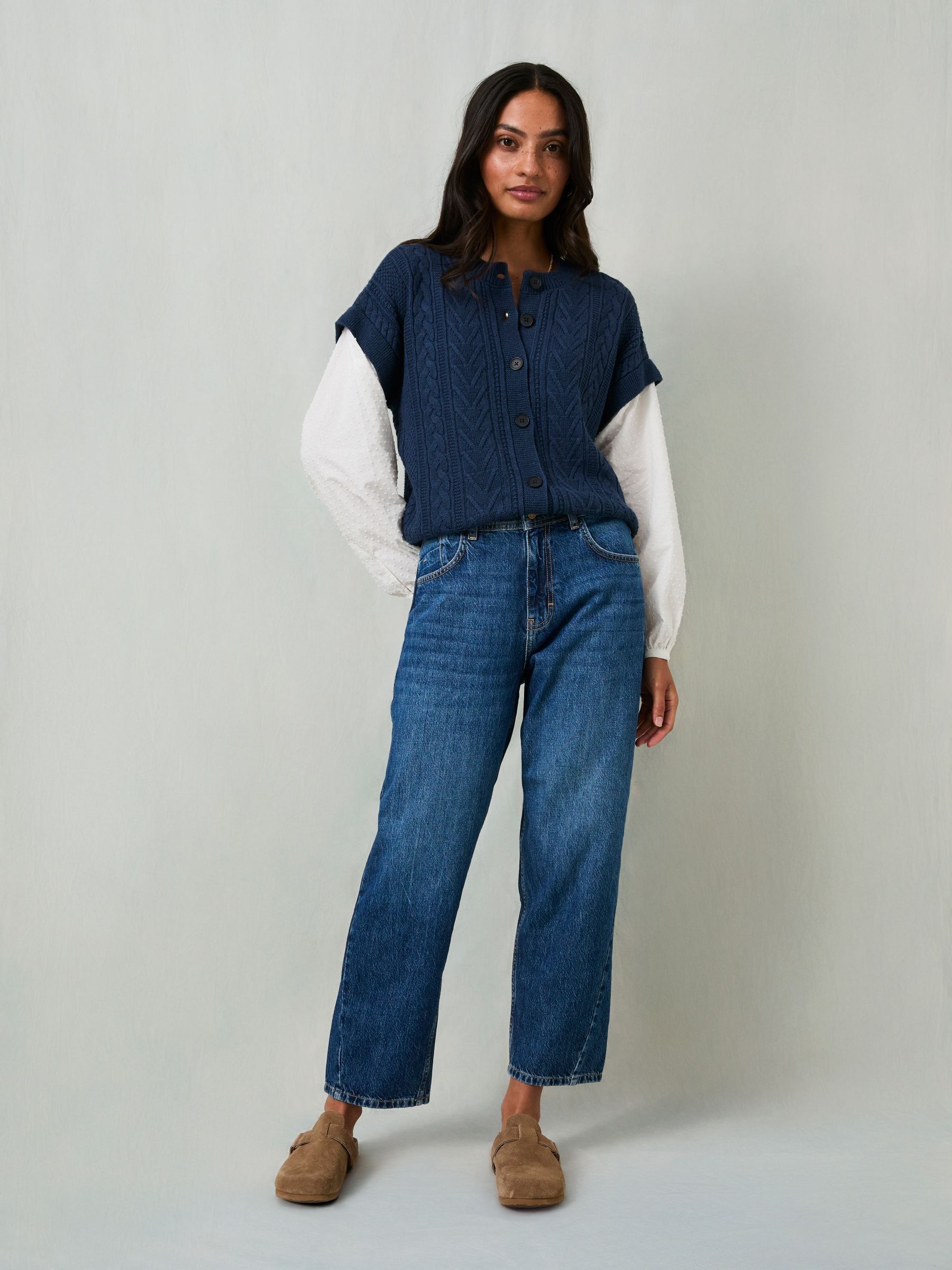 Camber Denim Vintage Ankle Grazer Barrel Jean - Image 2 of 8