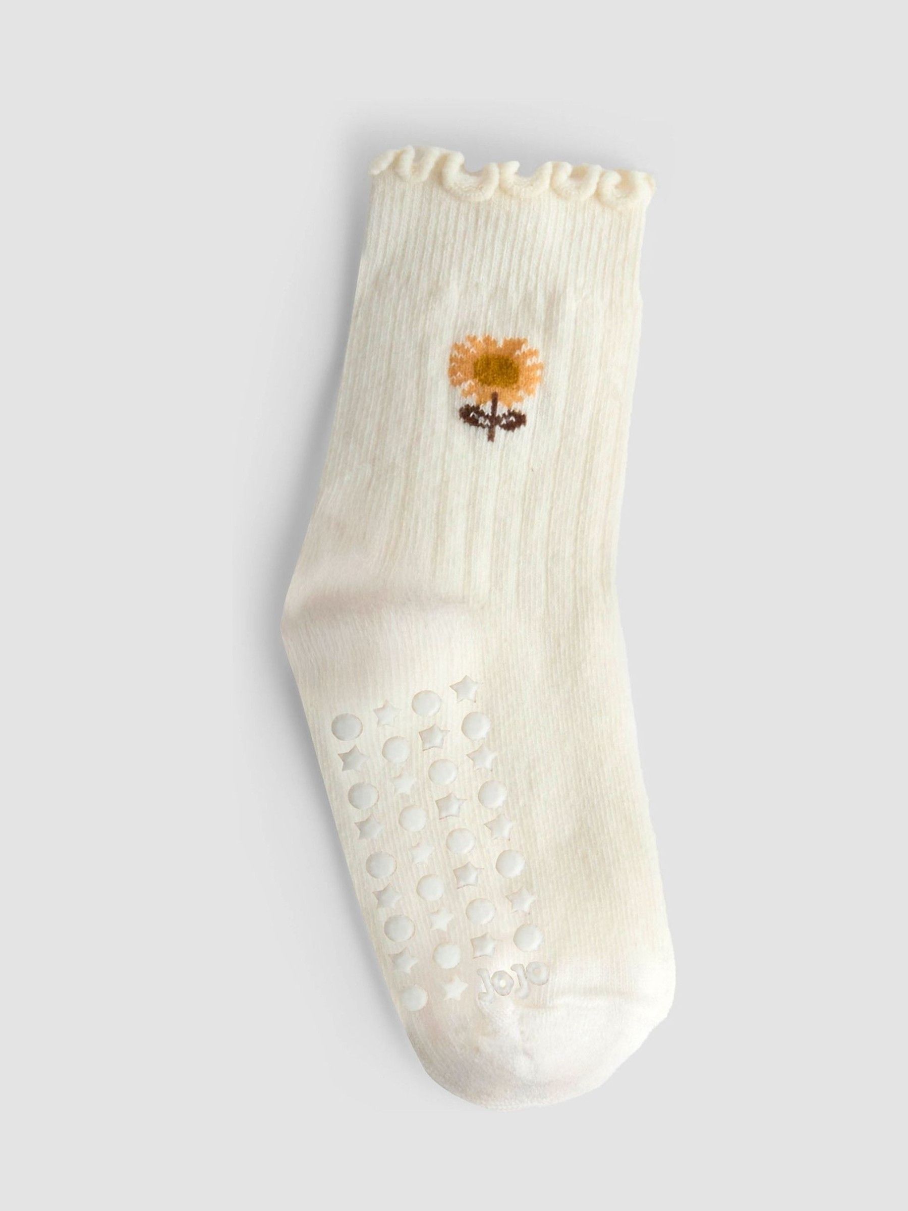 Mustard Sunflower 3-Pack Socks - Image 4 of 5