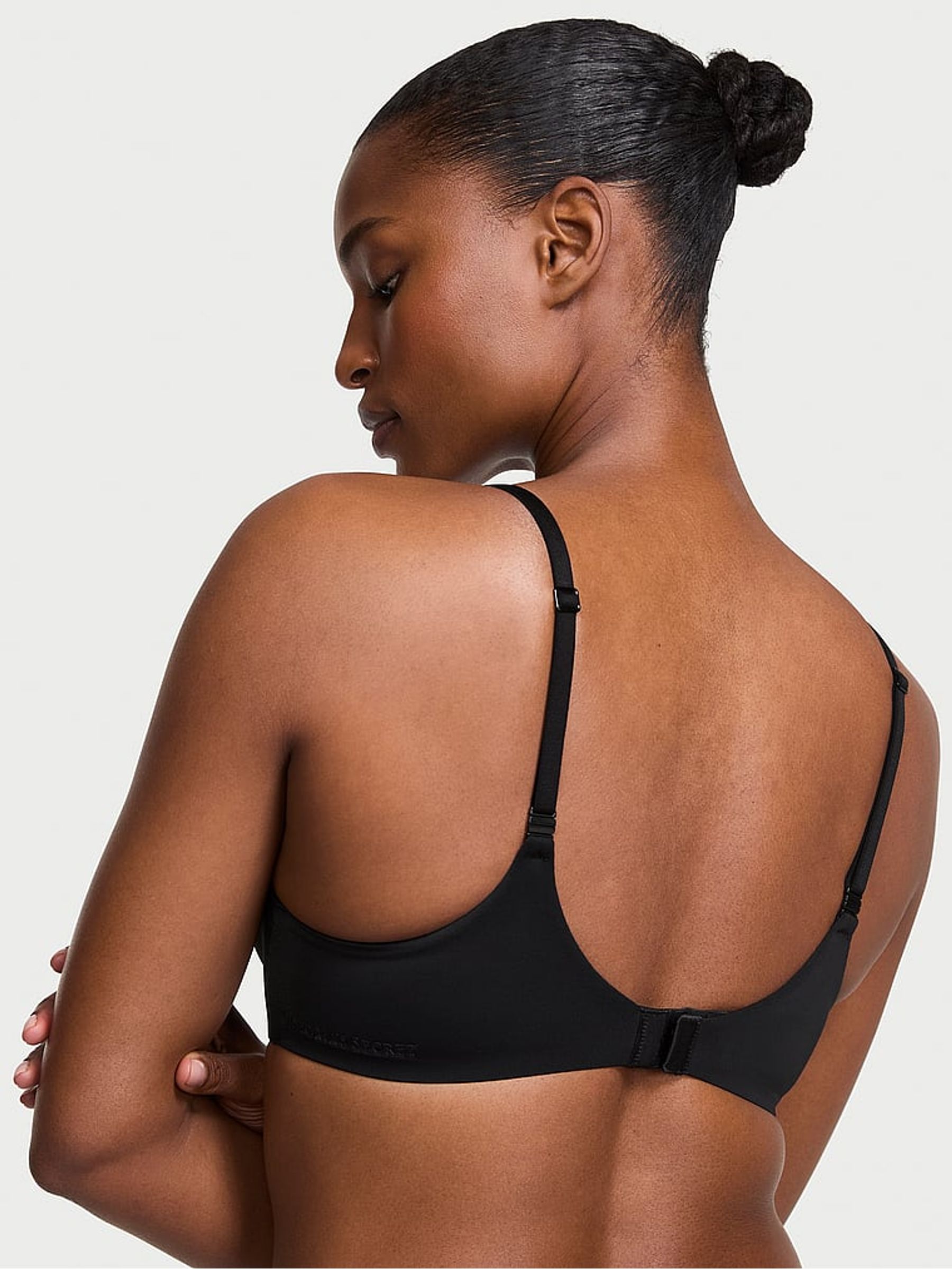 Black Lightly Lined Demi Flexfactor Bra - Image 2 of 4