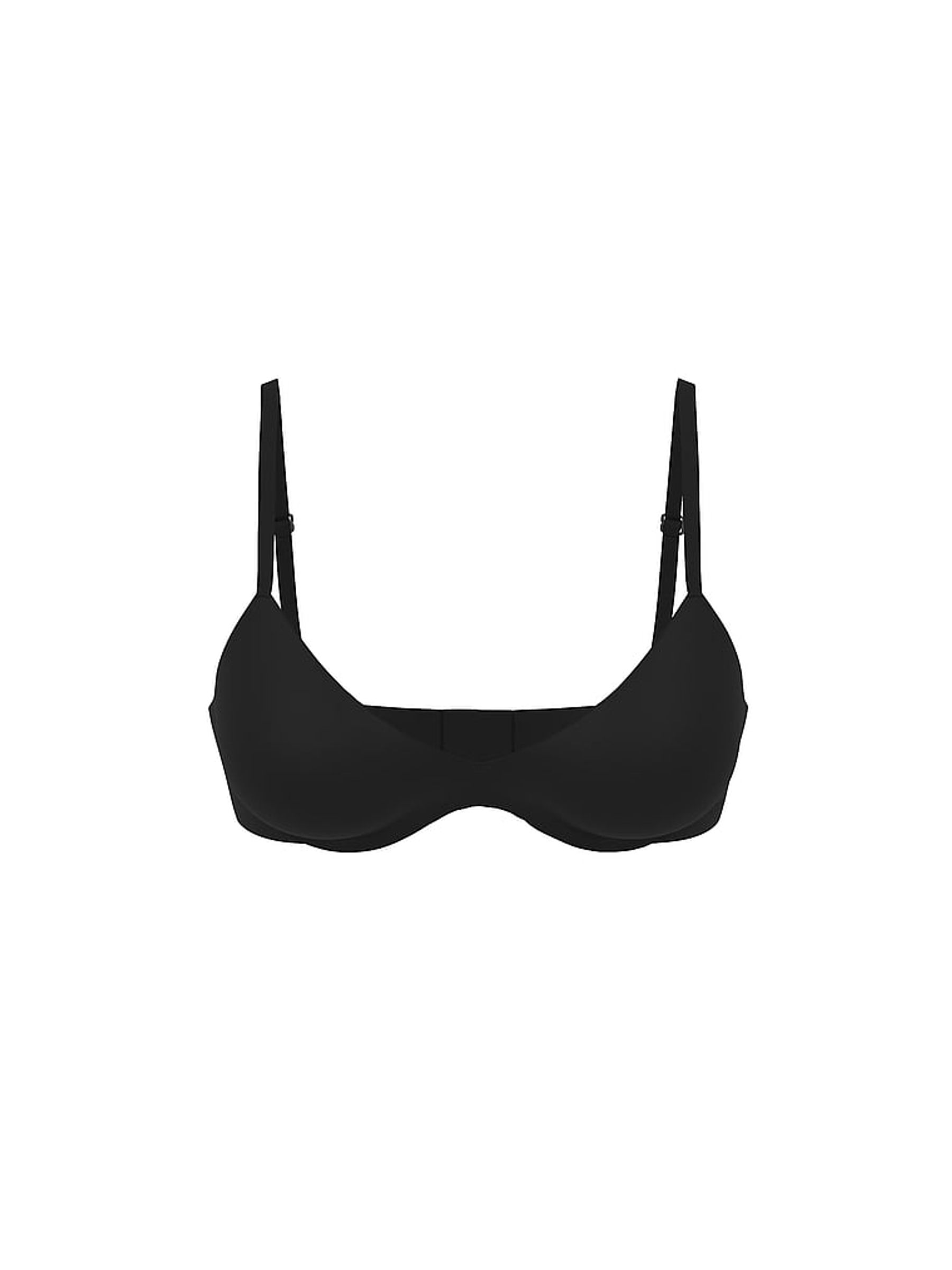 Black Lightly Lined Demi Flexfactor Bra - Image 4 of 4